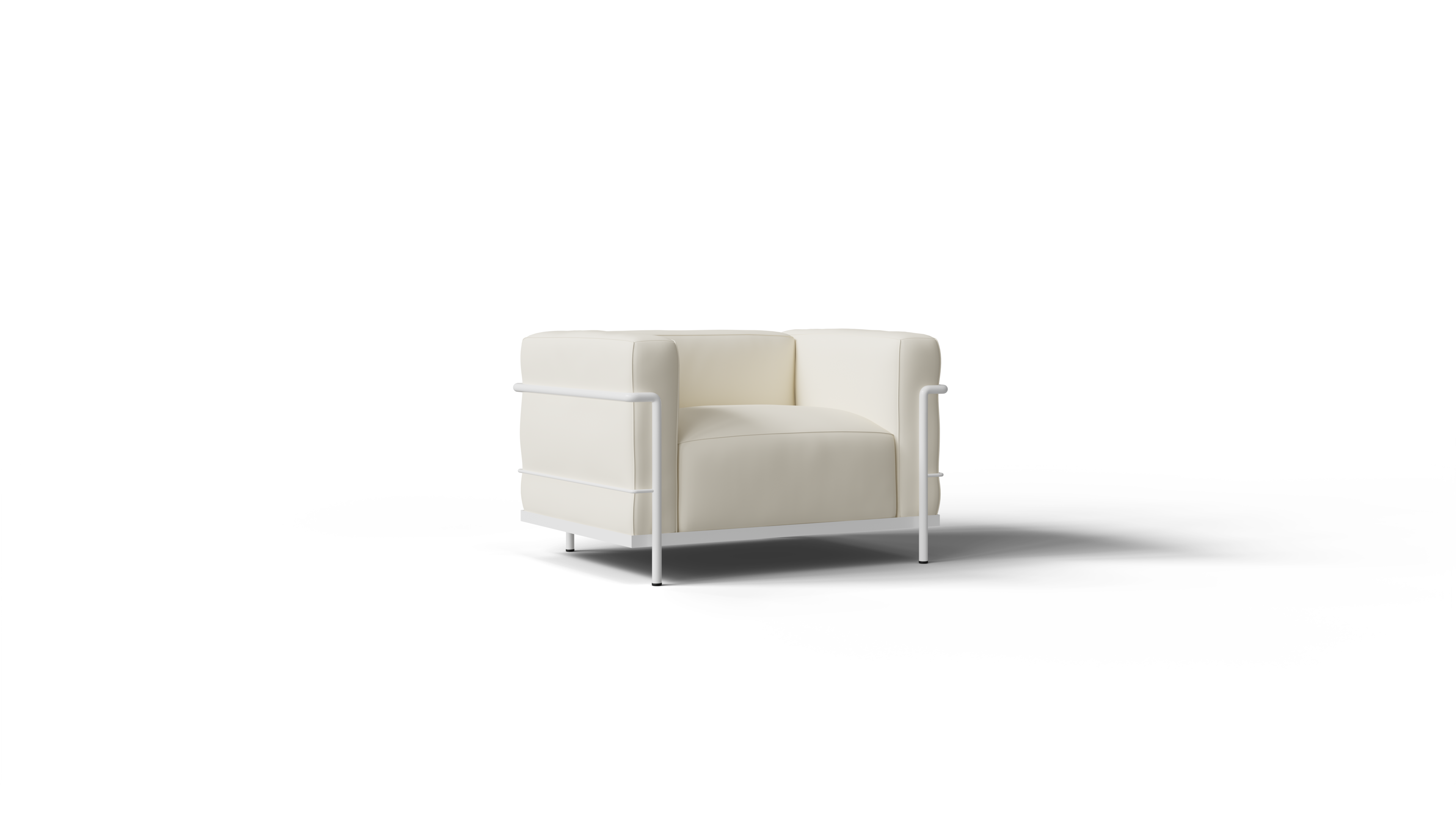 LC3 Armchair: Confort Grand Modèle One-Seater