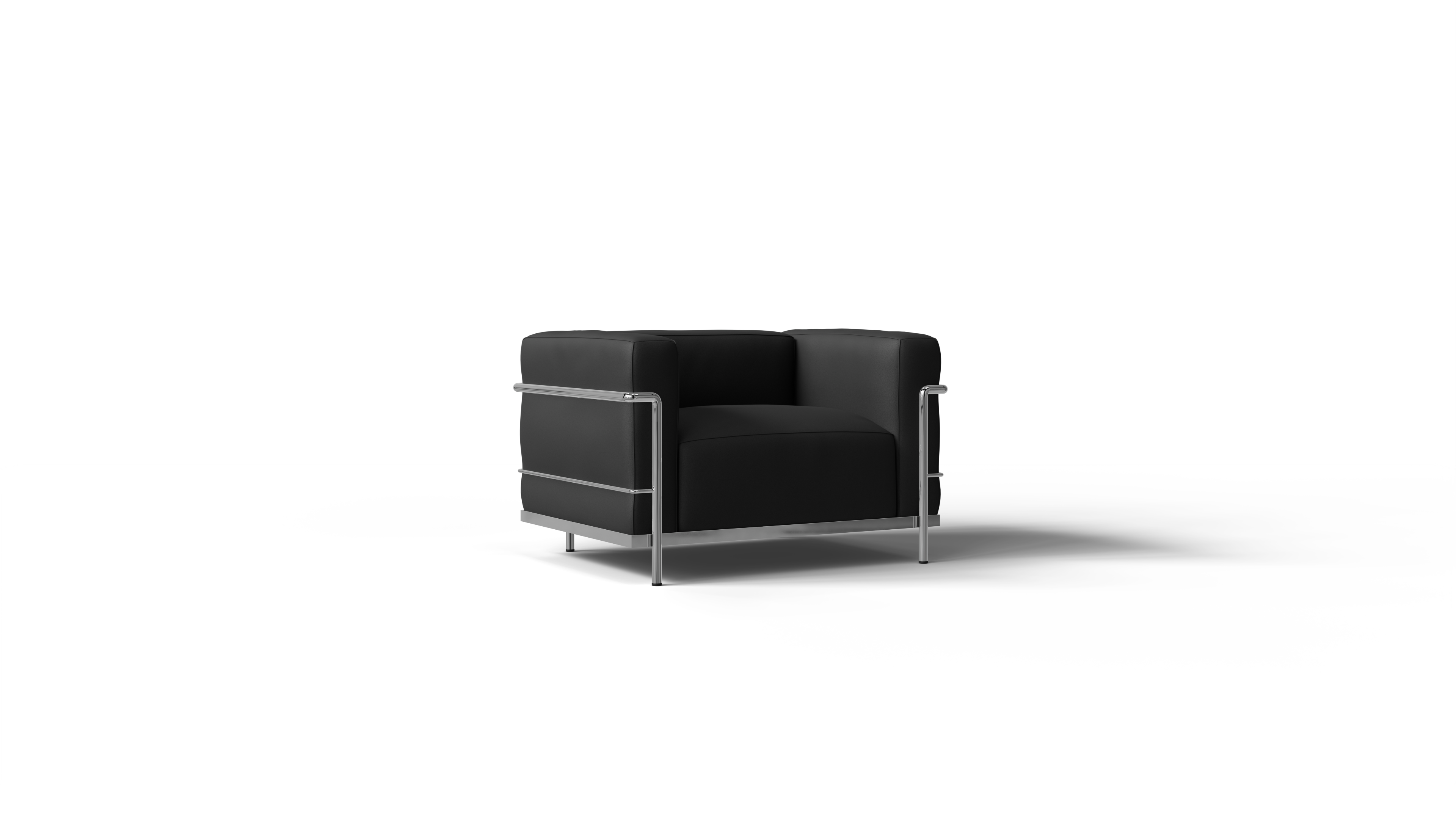 LC3 Armchair: Confort Grand Modèle One-Seater