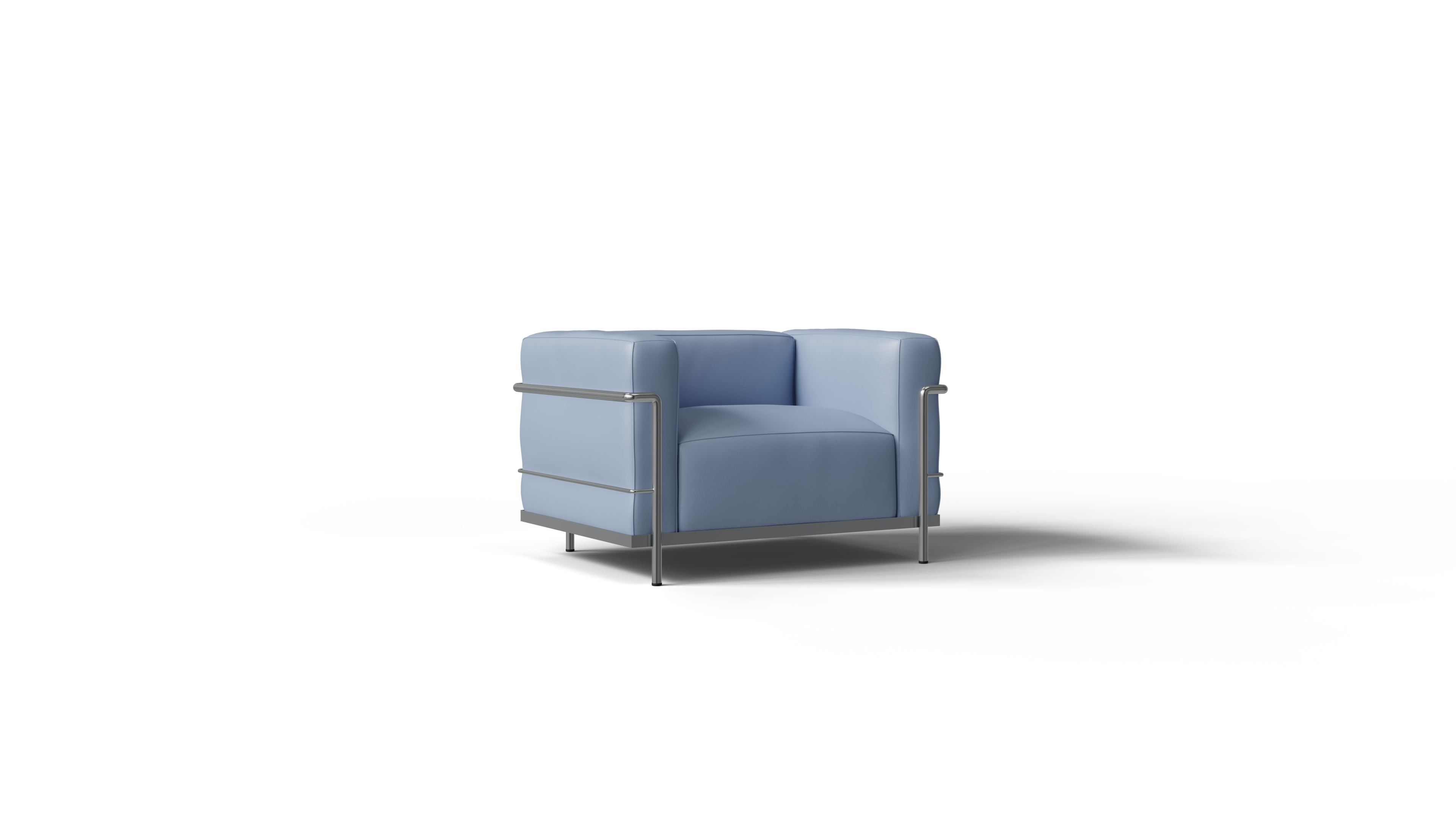 LC3 Armchair: Confort Grand Modèle One-Seater