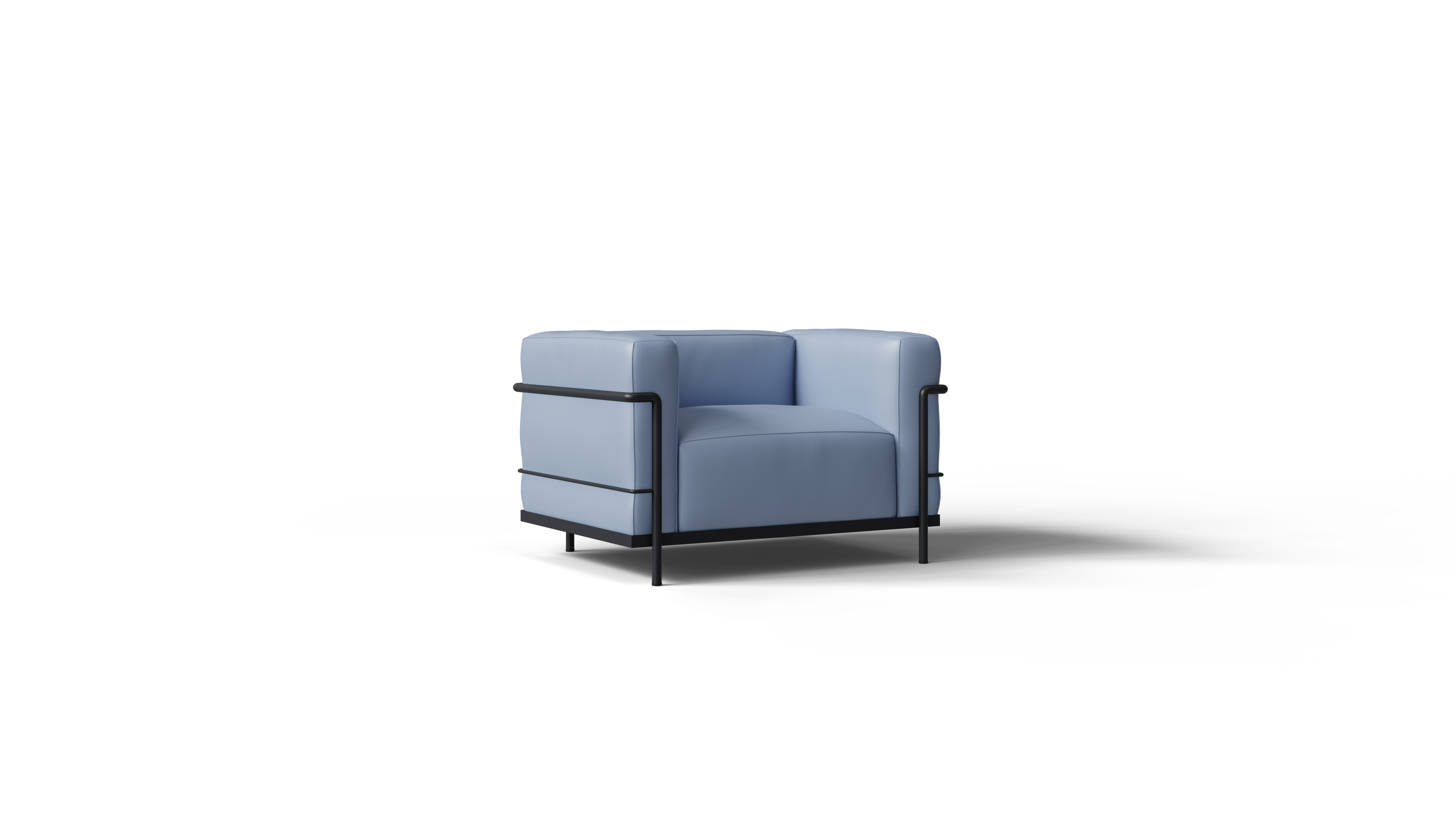 LC3 Armchair: Confort Grand Modèle One-Seater