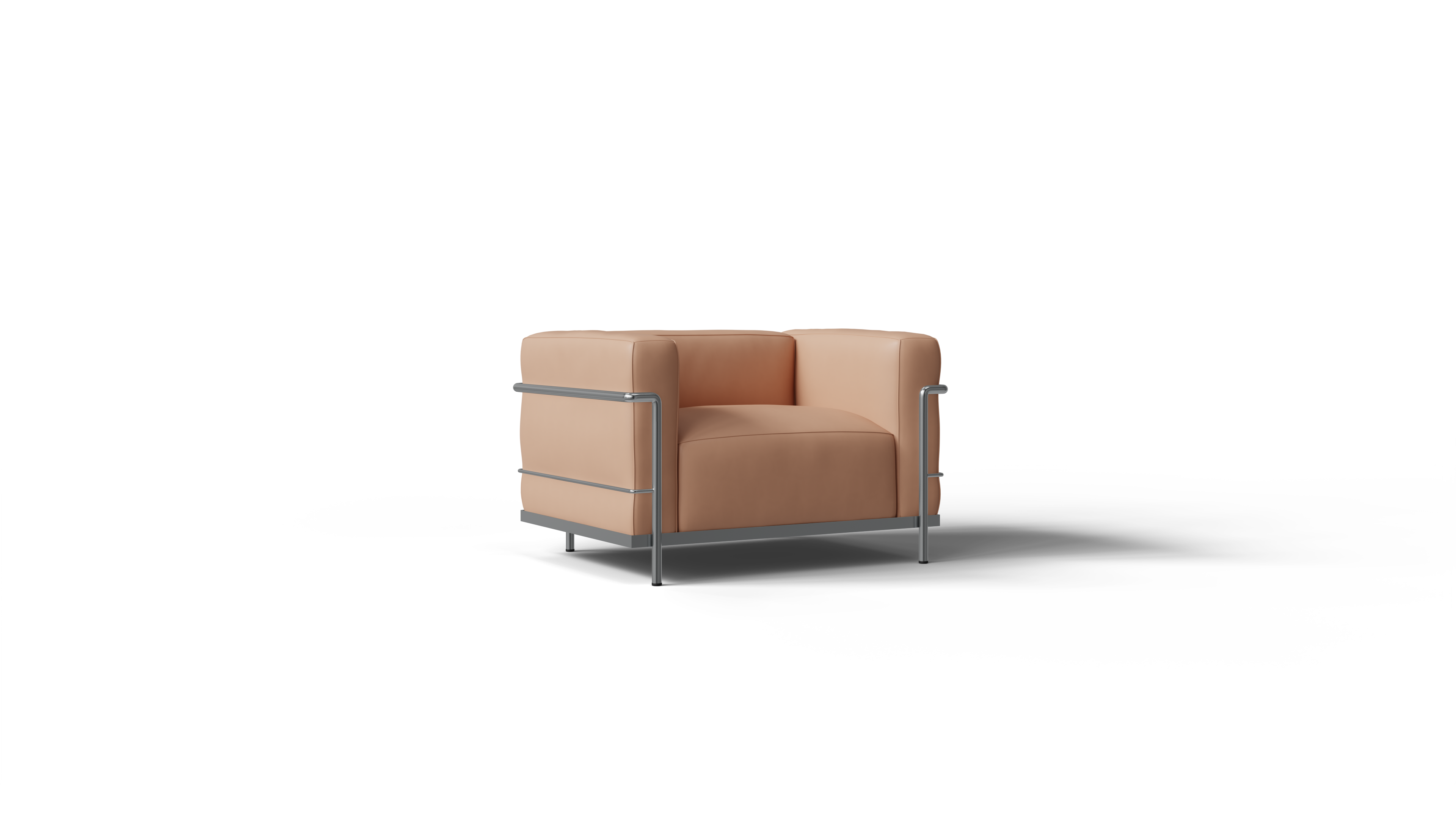 LC3 Armchair: Confort Grand Modèle One-Seater