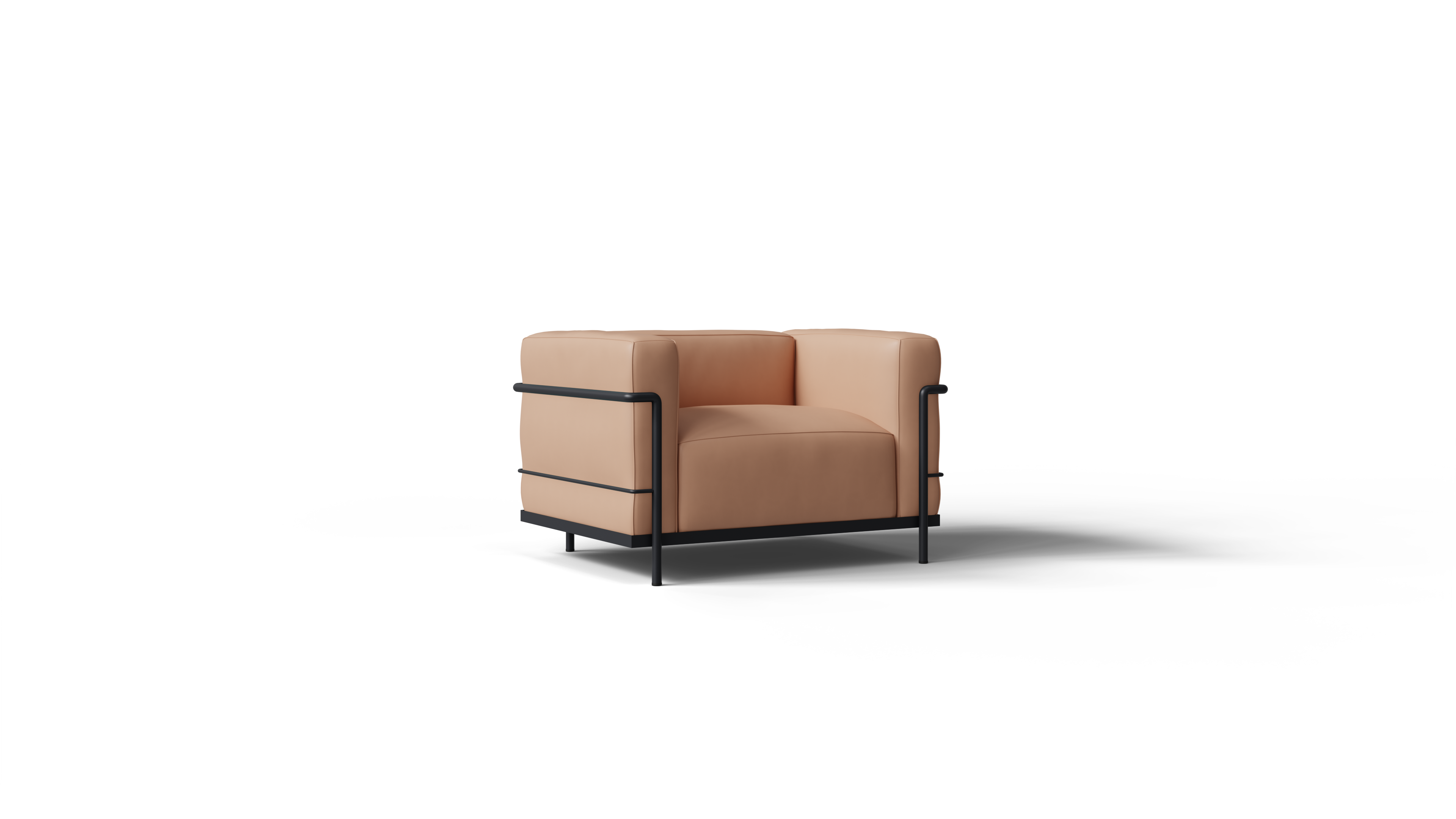 LC3 Armchair: Confort Grand Modèle One-Seater