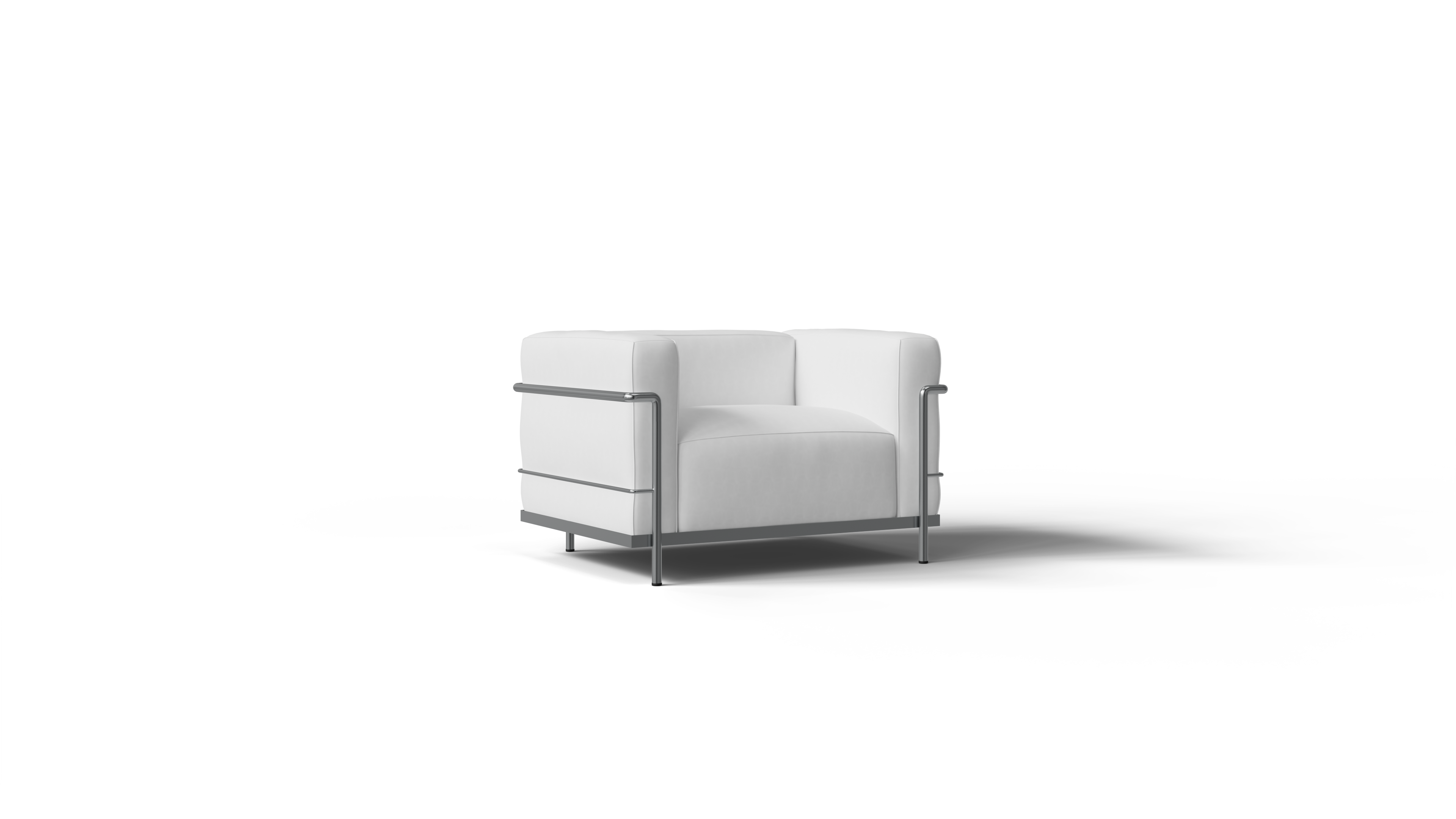 LC3 Armchair: Confort Grand Modèle One-Seater