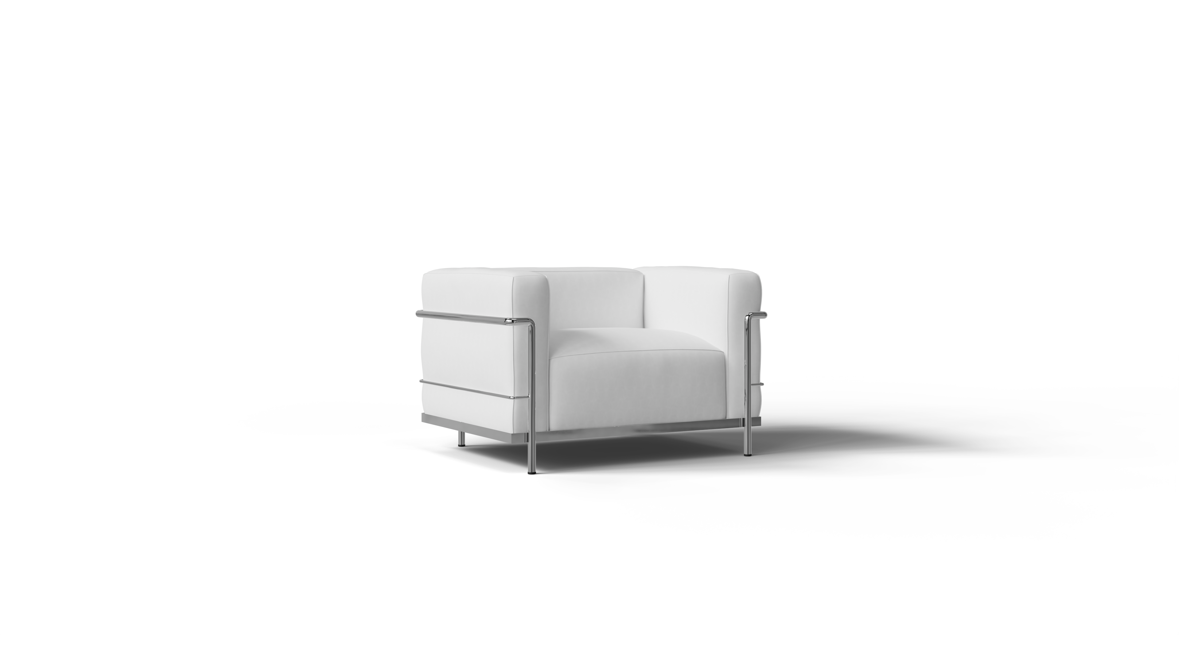 LC3 Armchair: Confort Grand Modèle One-Seater