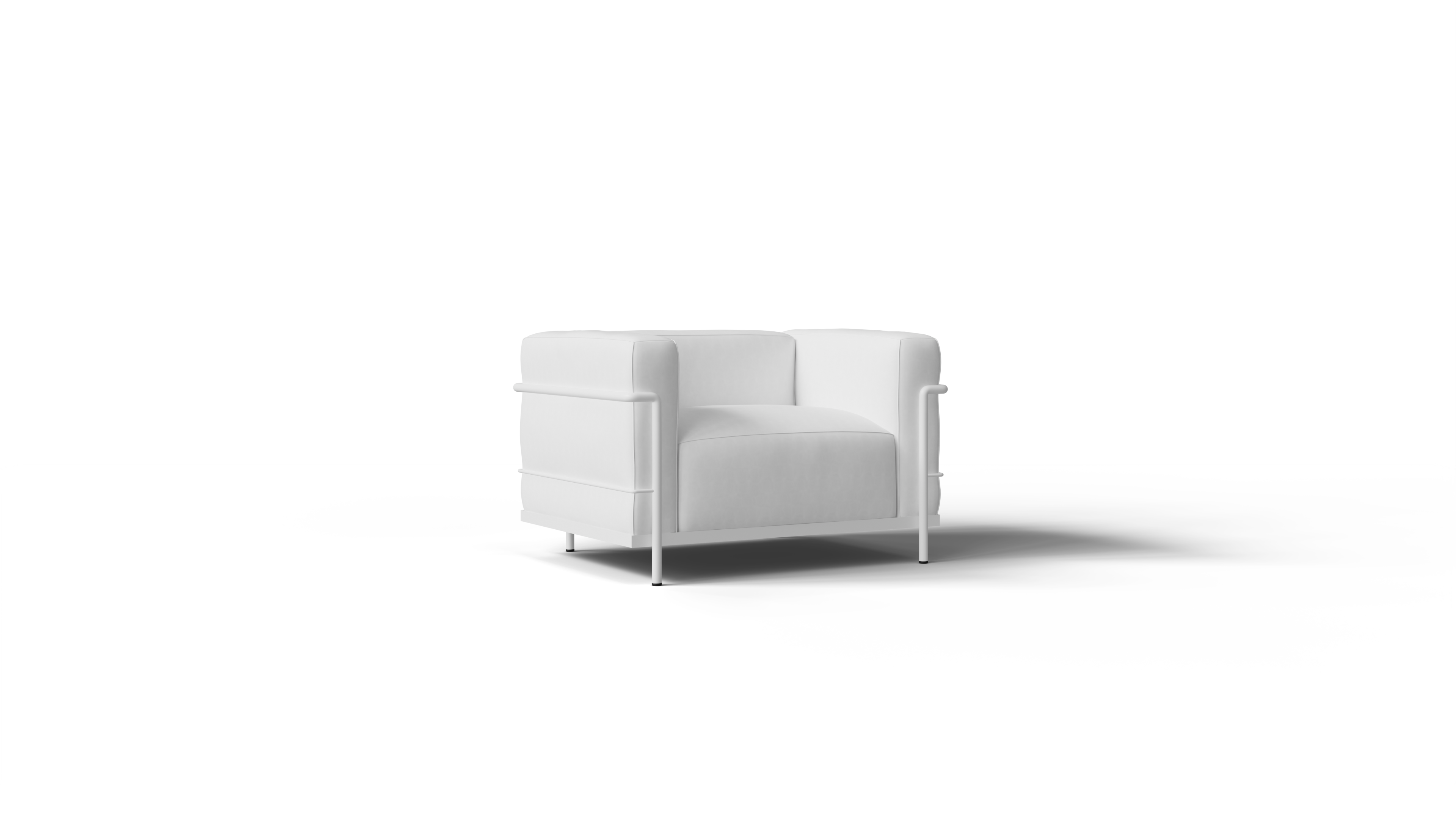 LC3 Armchair: Confort Grand Modèle One-Seater