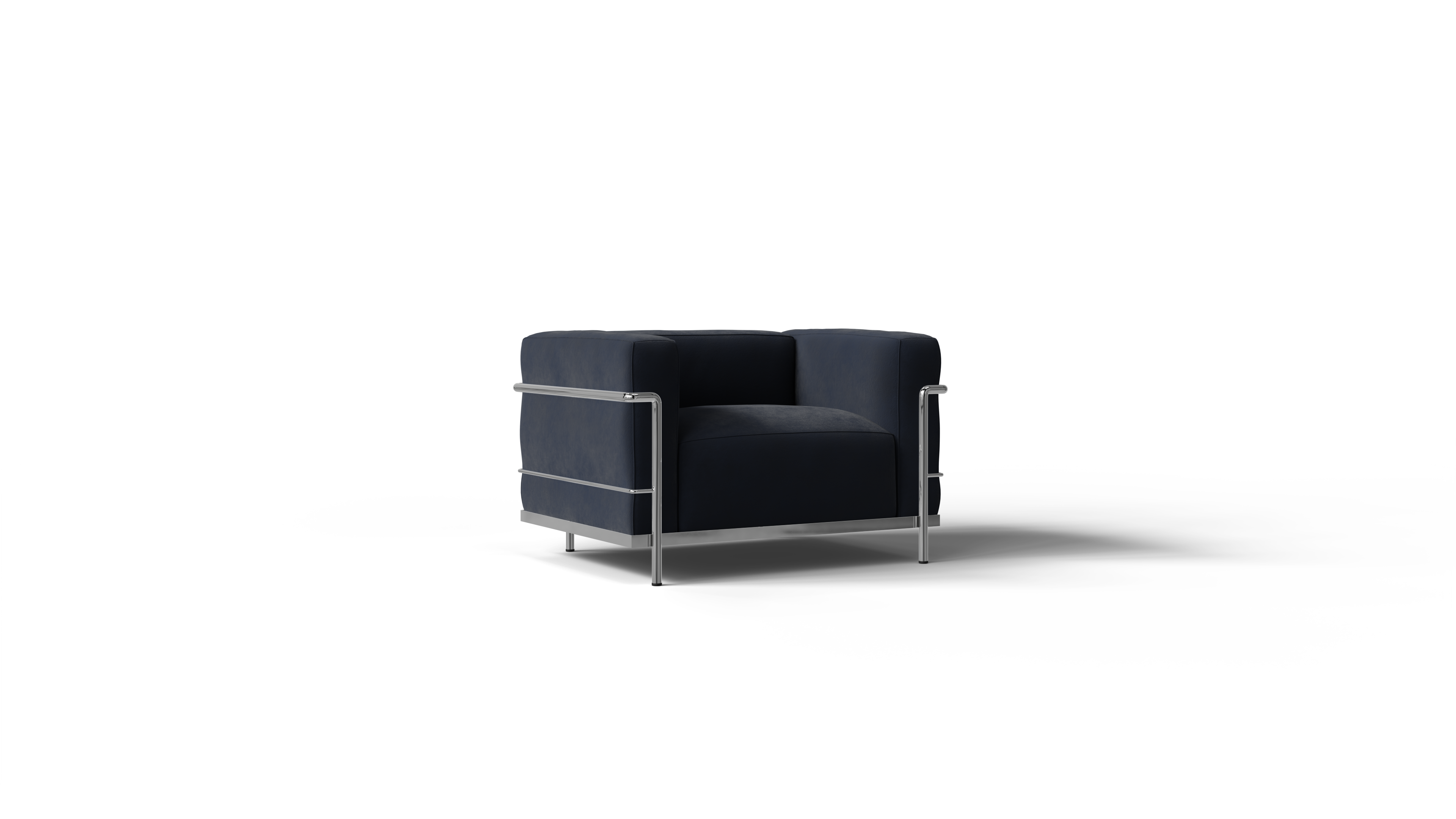 LC3 Armchair: Confort Grand Modèle One-Seater