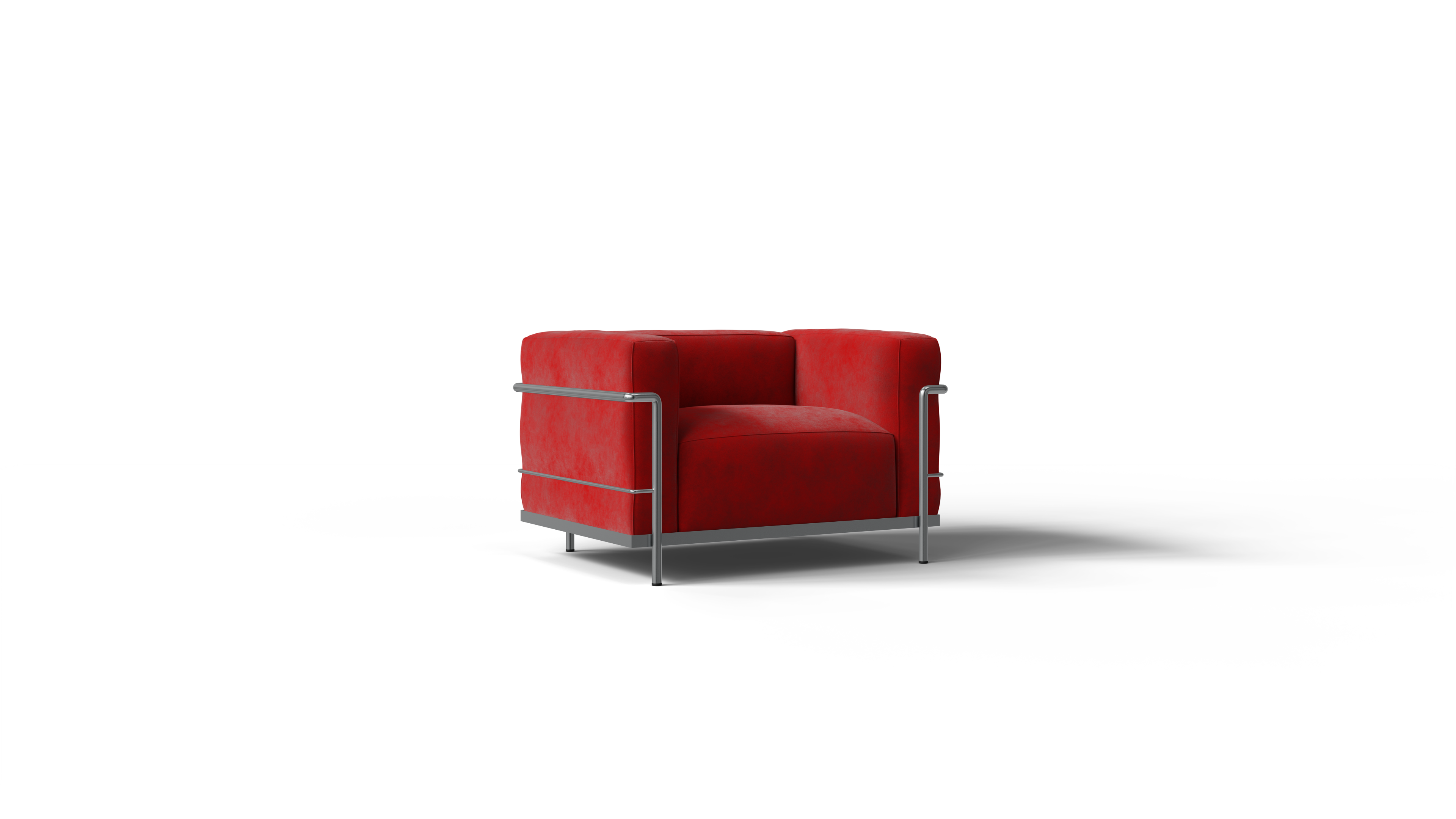 LC3 Armchair: Confort Grand Modèle One-Seater