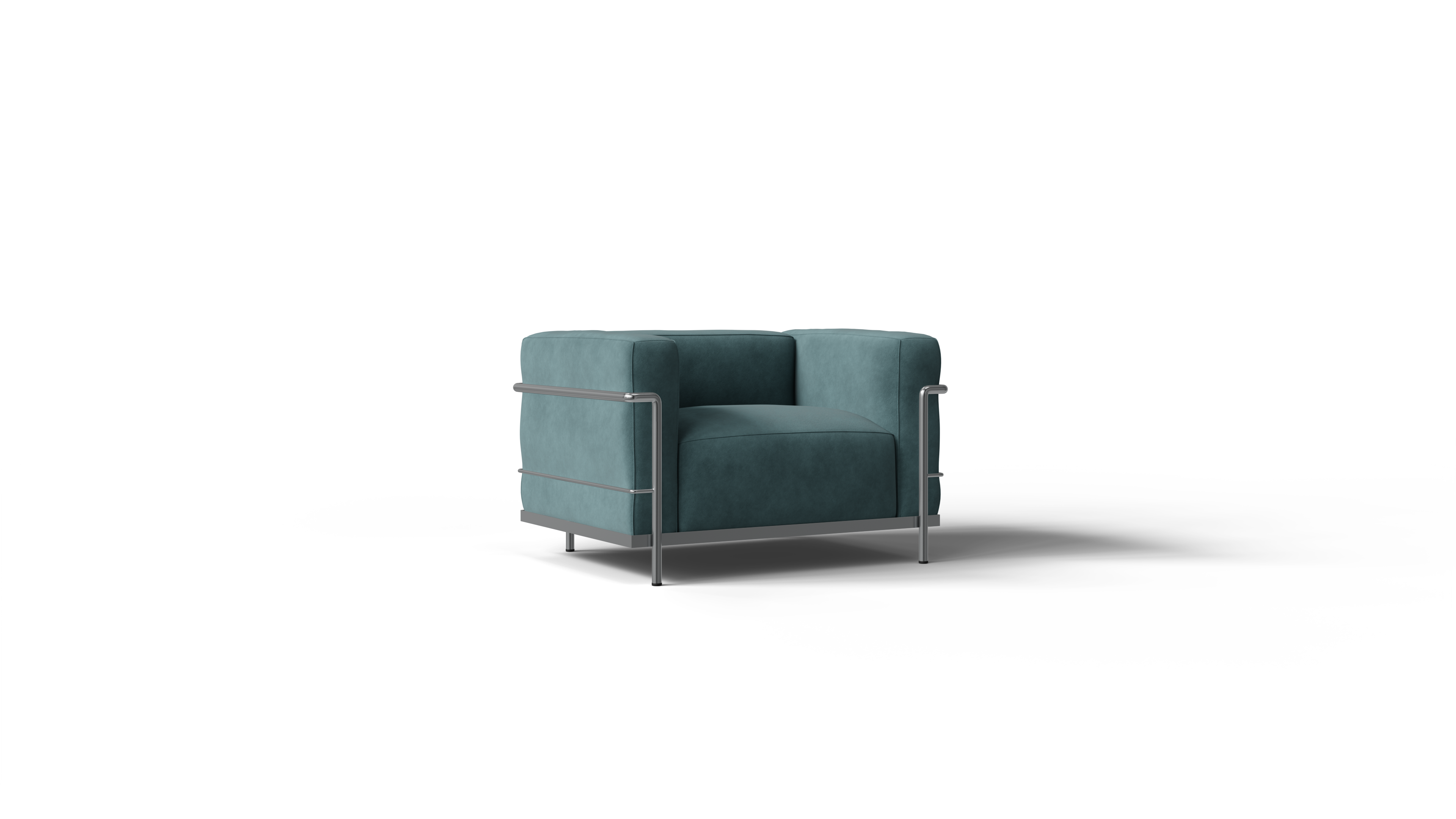 LC3 Armchair: Confort Grand Modèle One-Seater