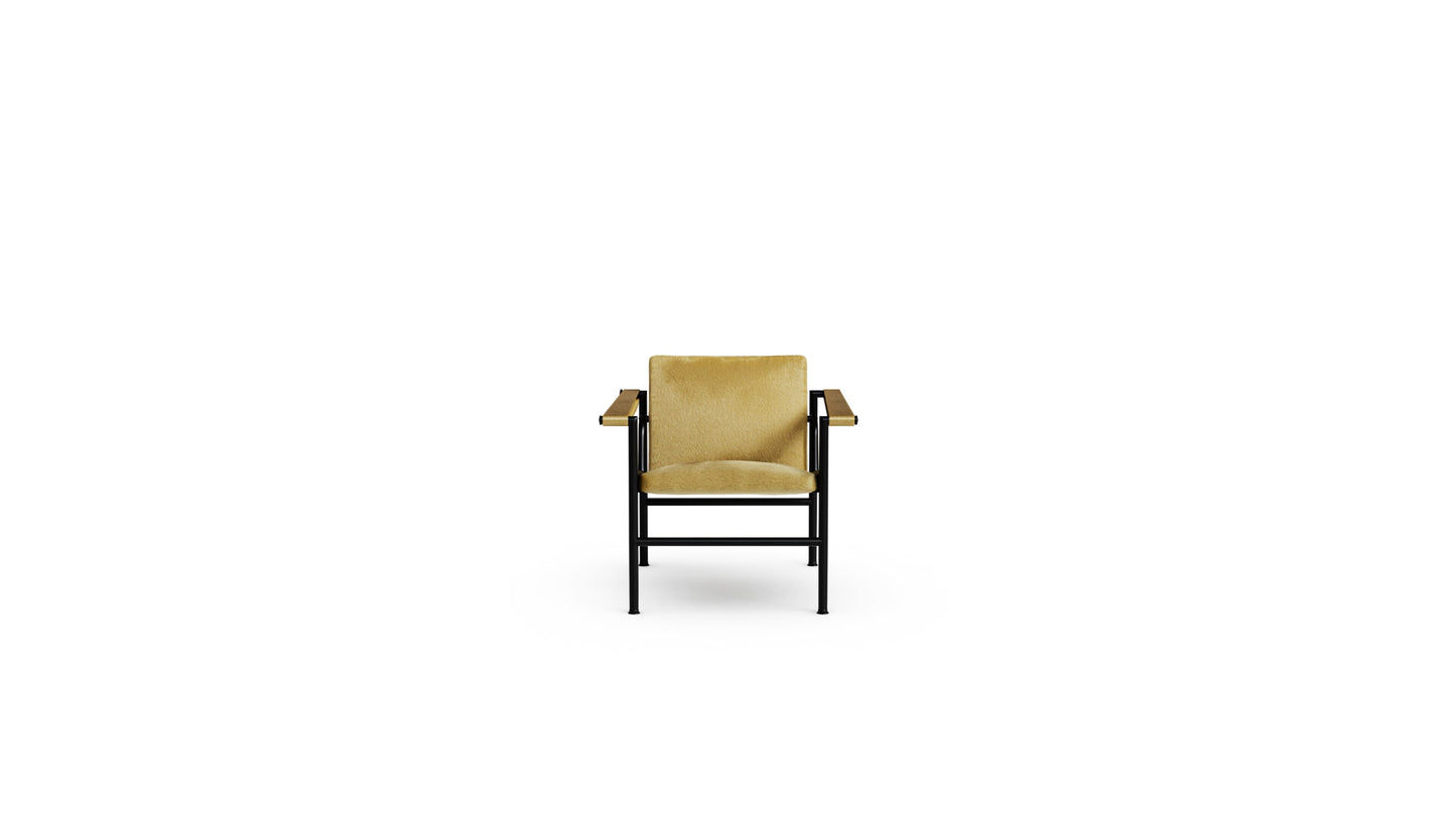 Le Corbusier LC1 Chair 1 Fauteuil À Dossier Villa Church UAM Chair in Canada and the USA - Front