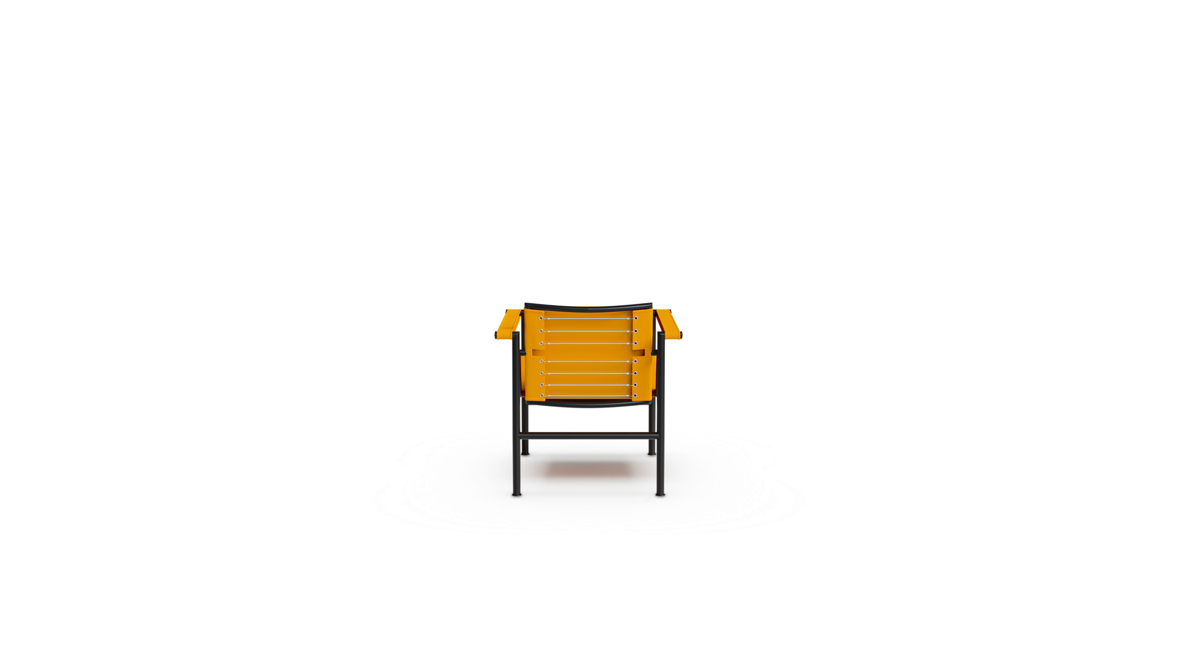Le Corbusier LC1 Chair in Canada and the USA LC1 Fauteuil Dossier Basculant - Back