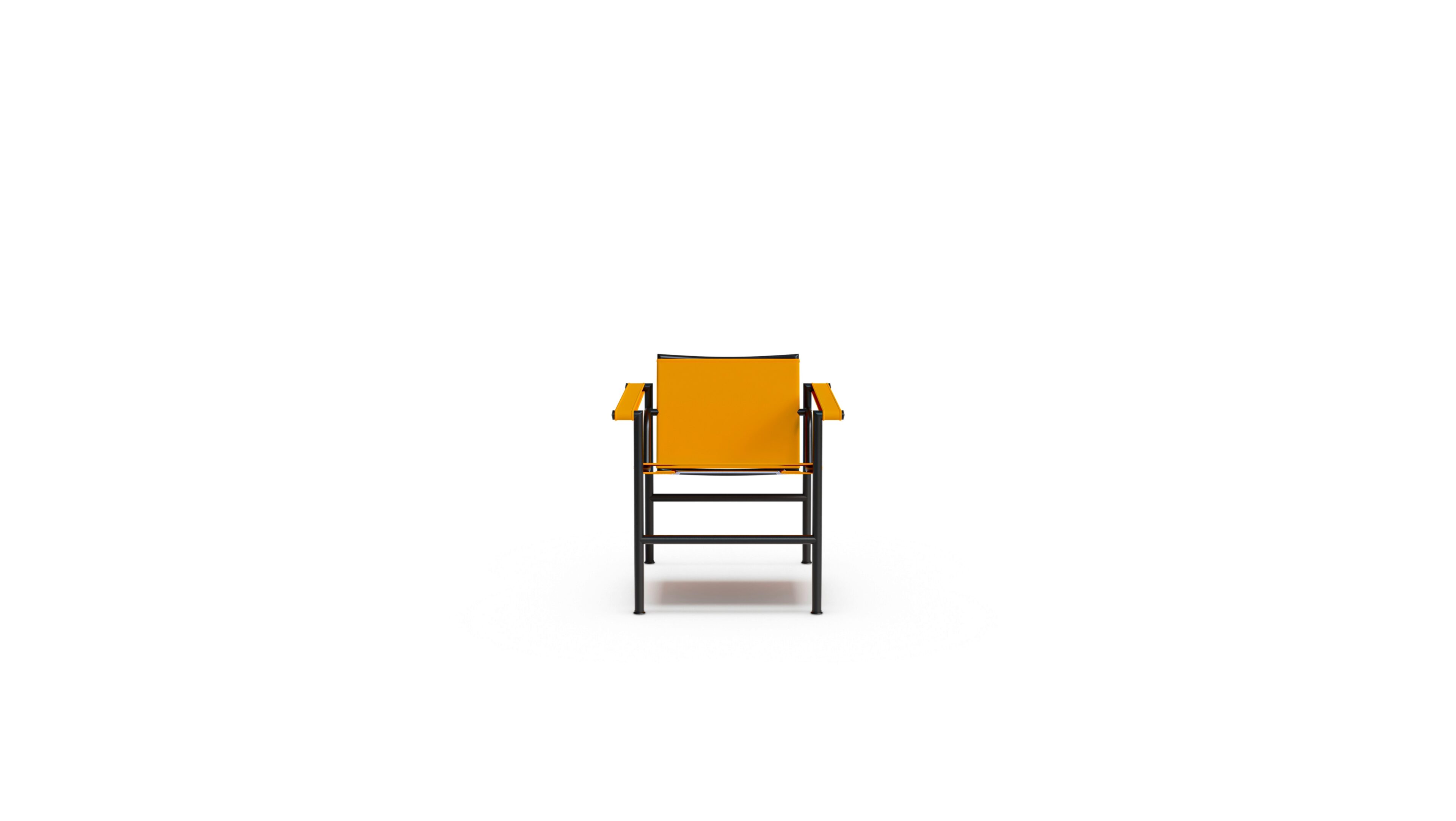 Le Corbusier LC1 Chair in Canada and the USA LC1 Fauteuil Dossier Basculant - Front