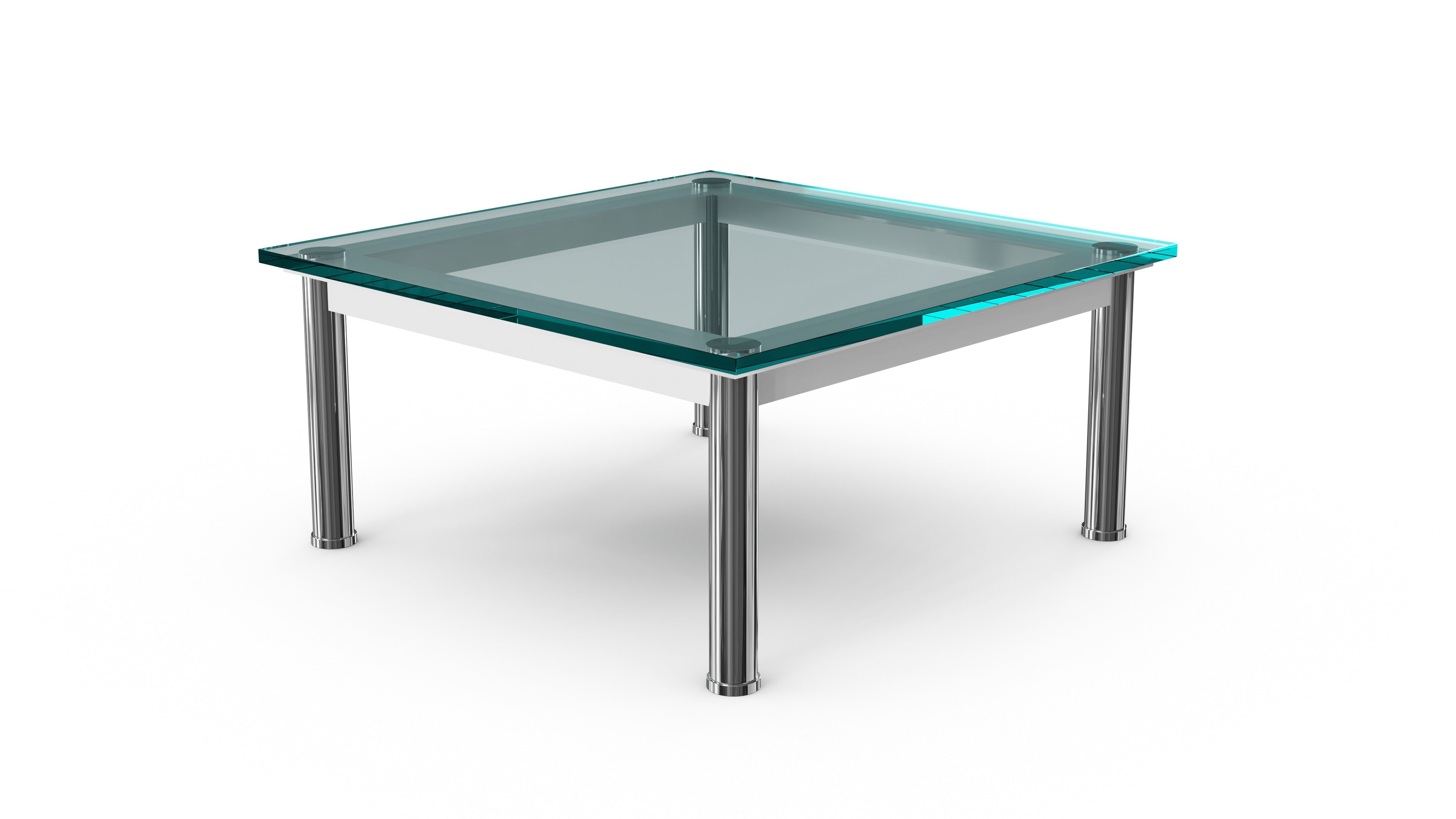 Le Corbusier LC10 Low Table En Tube in Canada and the USA LC10 End Table - Closeup