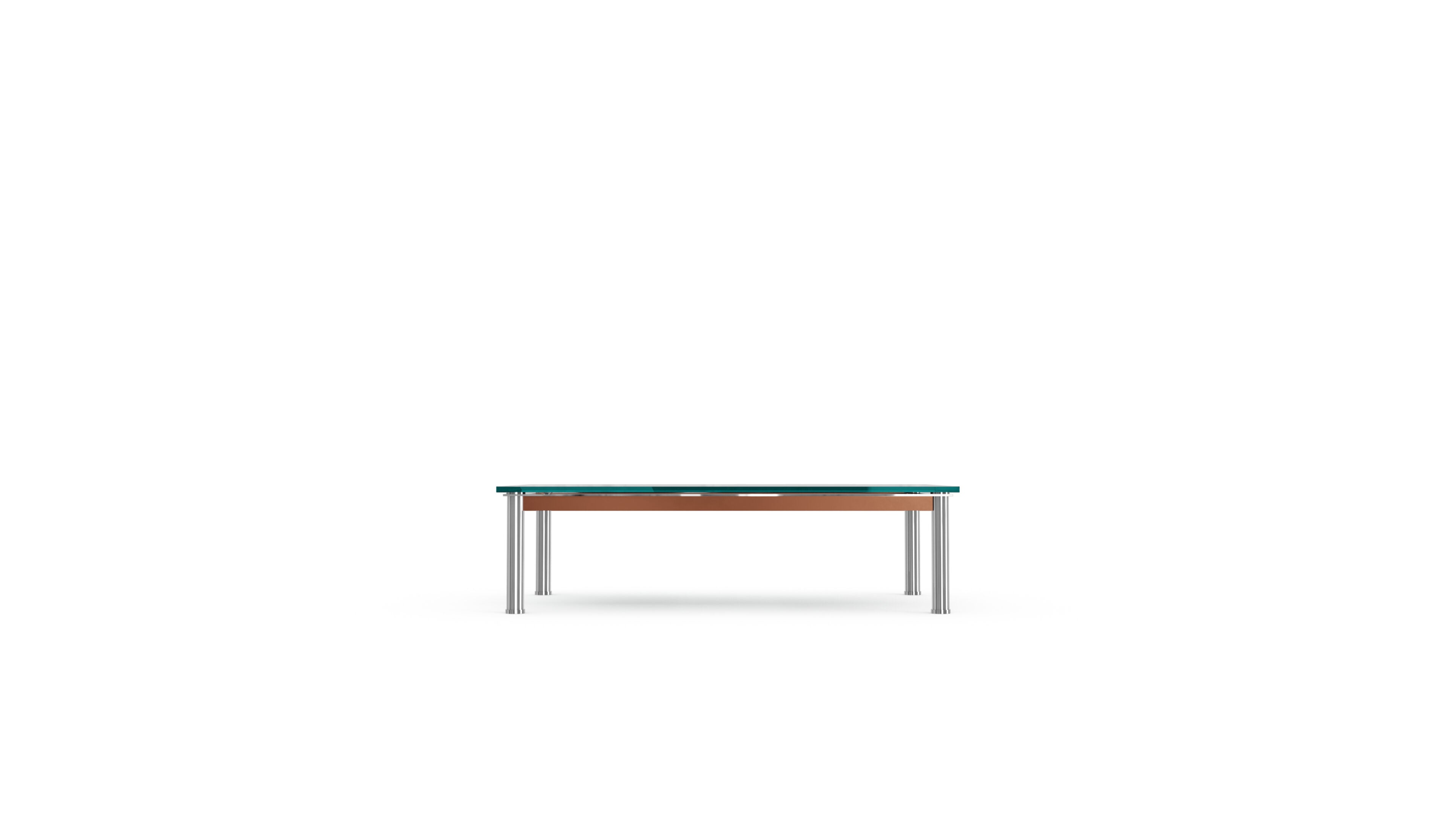 Le Corbusier LC10-P Low Table En Tube in Canada and the USA LC10 Coffee Table - Back