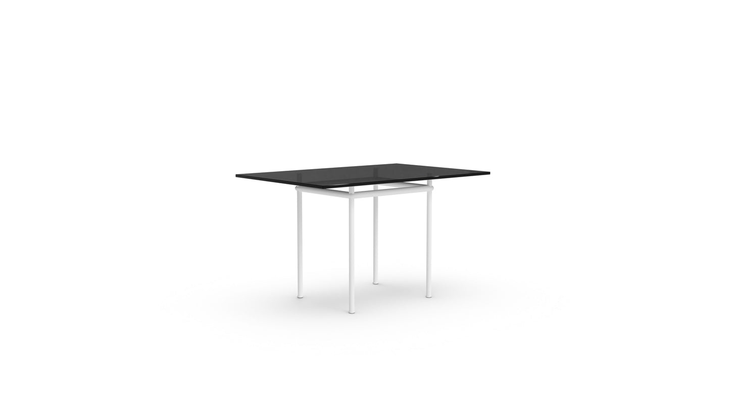 Le Corbusier LC12 Table in Canada and the USA LC12 Table La Roche Dining Table Medium - Front Angle 2
