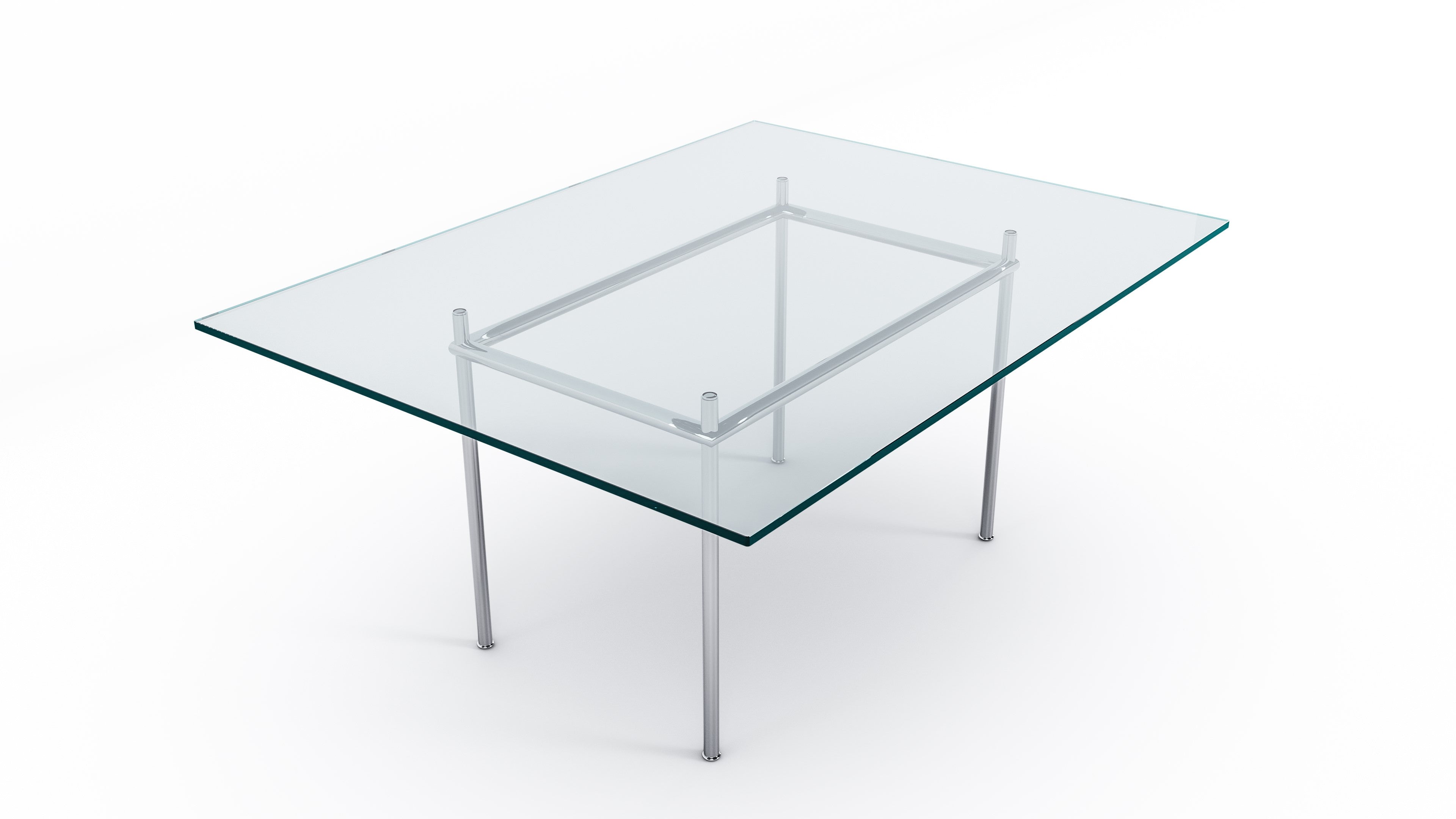 Le Corbusier LC12 Table in Canada and the USA LC12 Table La Roche Dining Table - Top