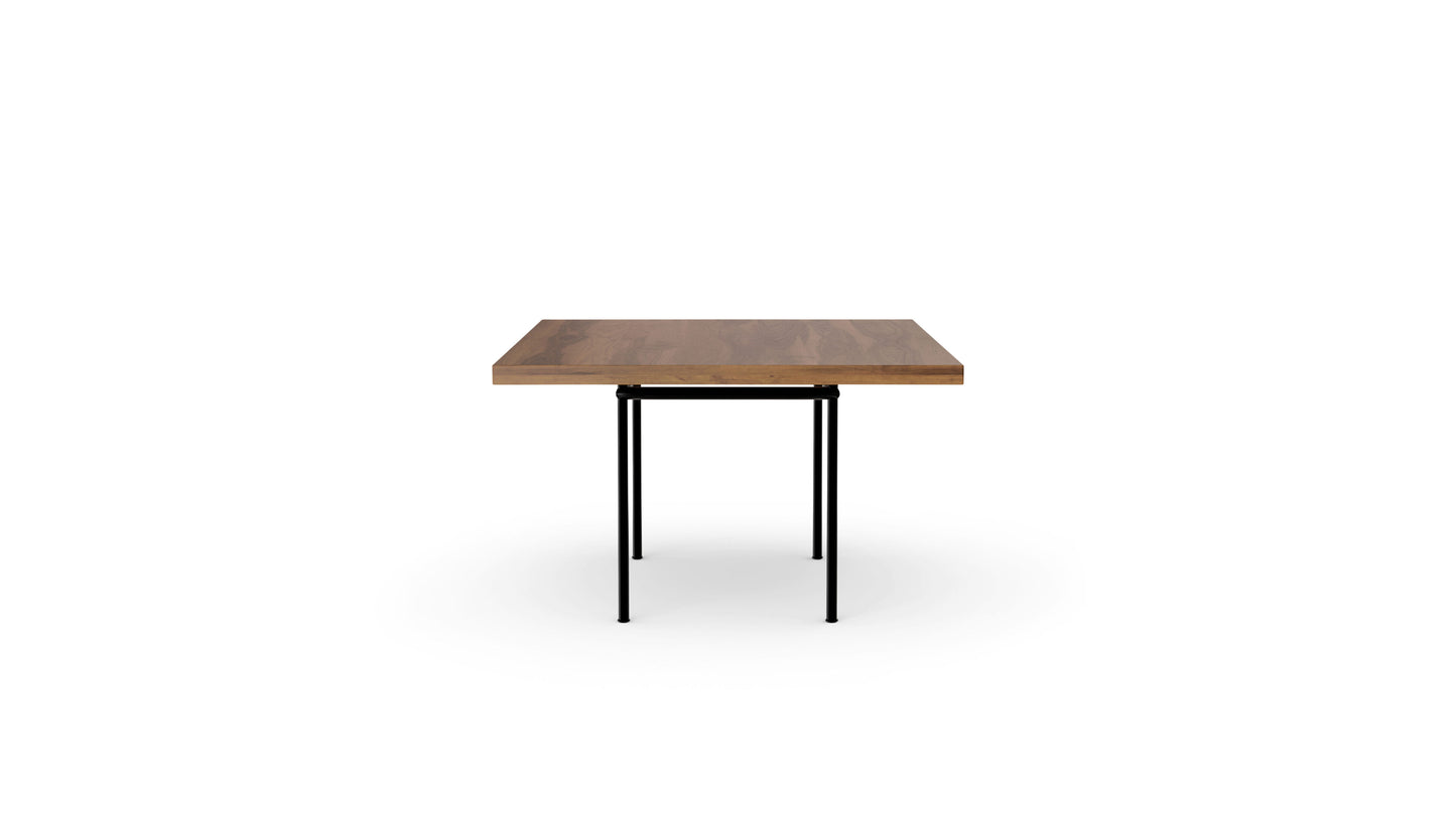 Le Corbusier LC12 Table in Canada and the USA LC12 Table La Roche Dining Table Wood - Side