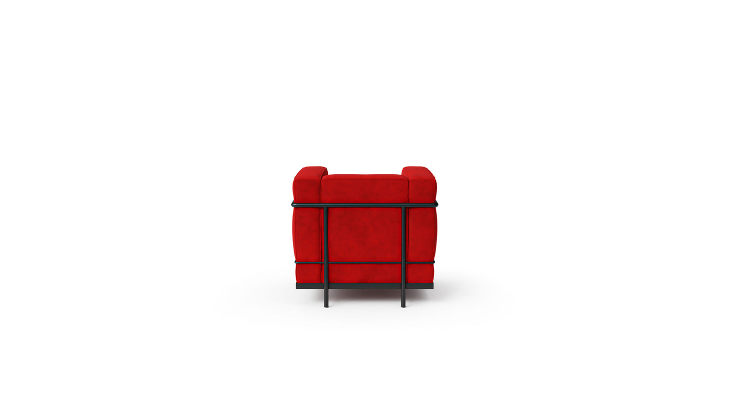 Le Corbusier LC2 Lounge Chair in Canada and the USA 2 Fauteuil Grand Confort, Petit Modèle Armchair - Back