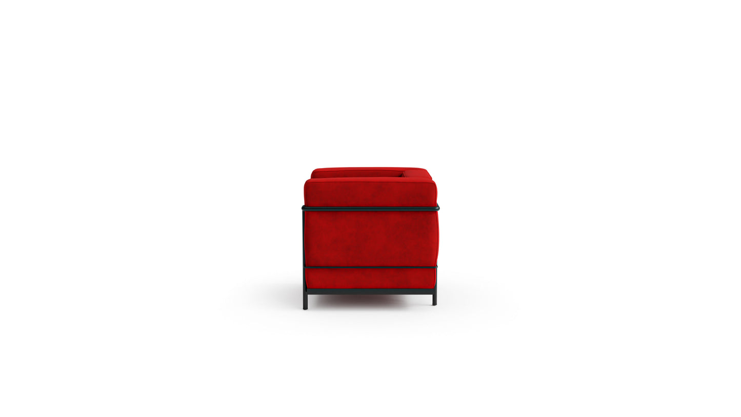 Le Corbusier LC2 Lounge Chair in Canada and the USA 2 Fauteuil Grand Confort, Petit Modèle Armchair - Side