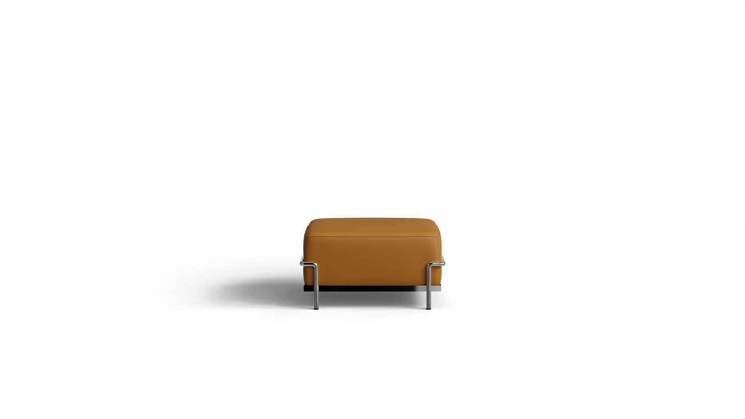Le Corbusier LC2 Ottoman in Canada and the USA 2 Ottomane - Front