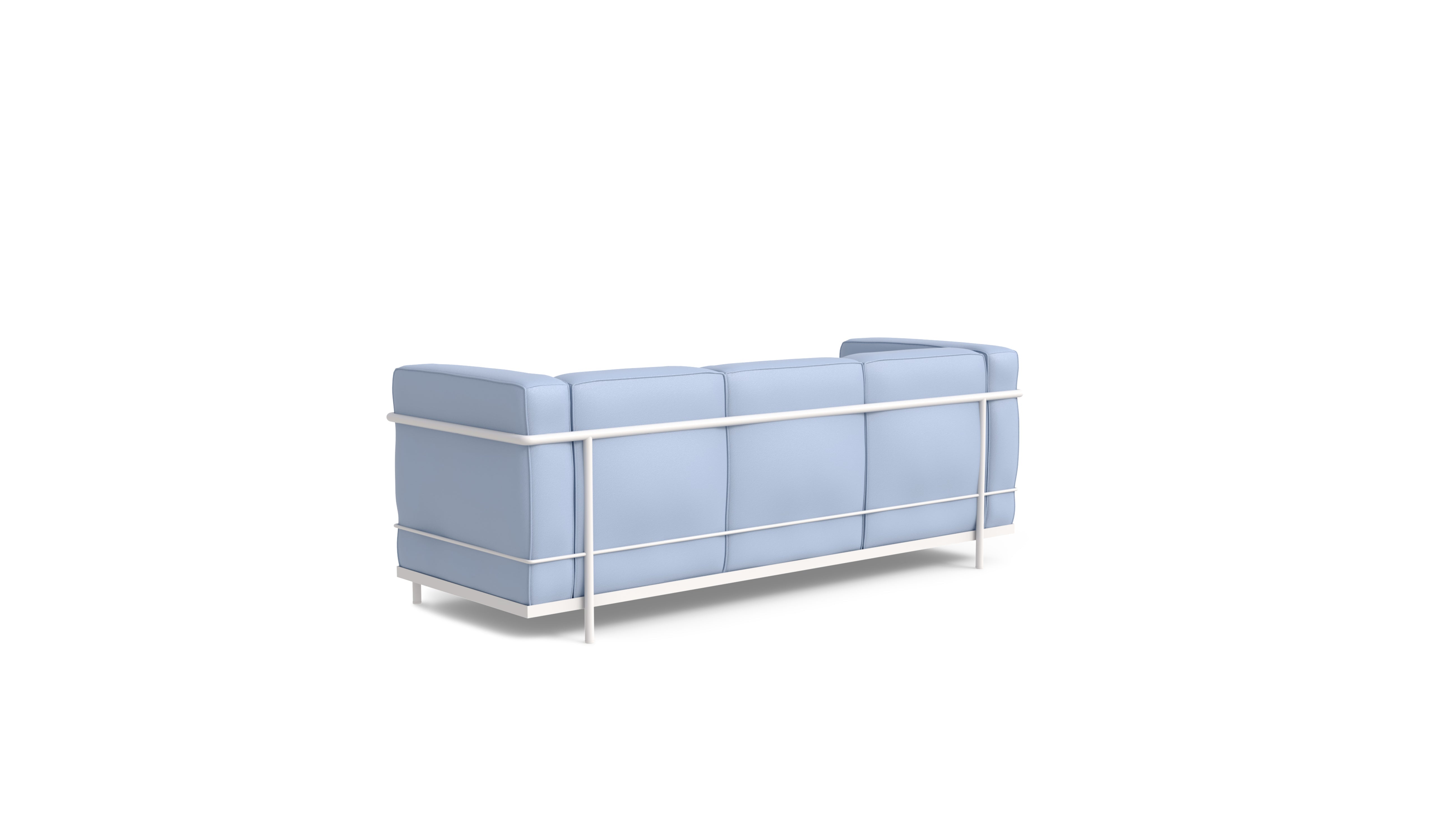 Le Corbusier LC2 Sofa Three-Seater in The USA and Canada - Back Angle