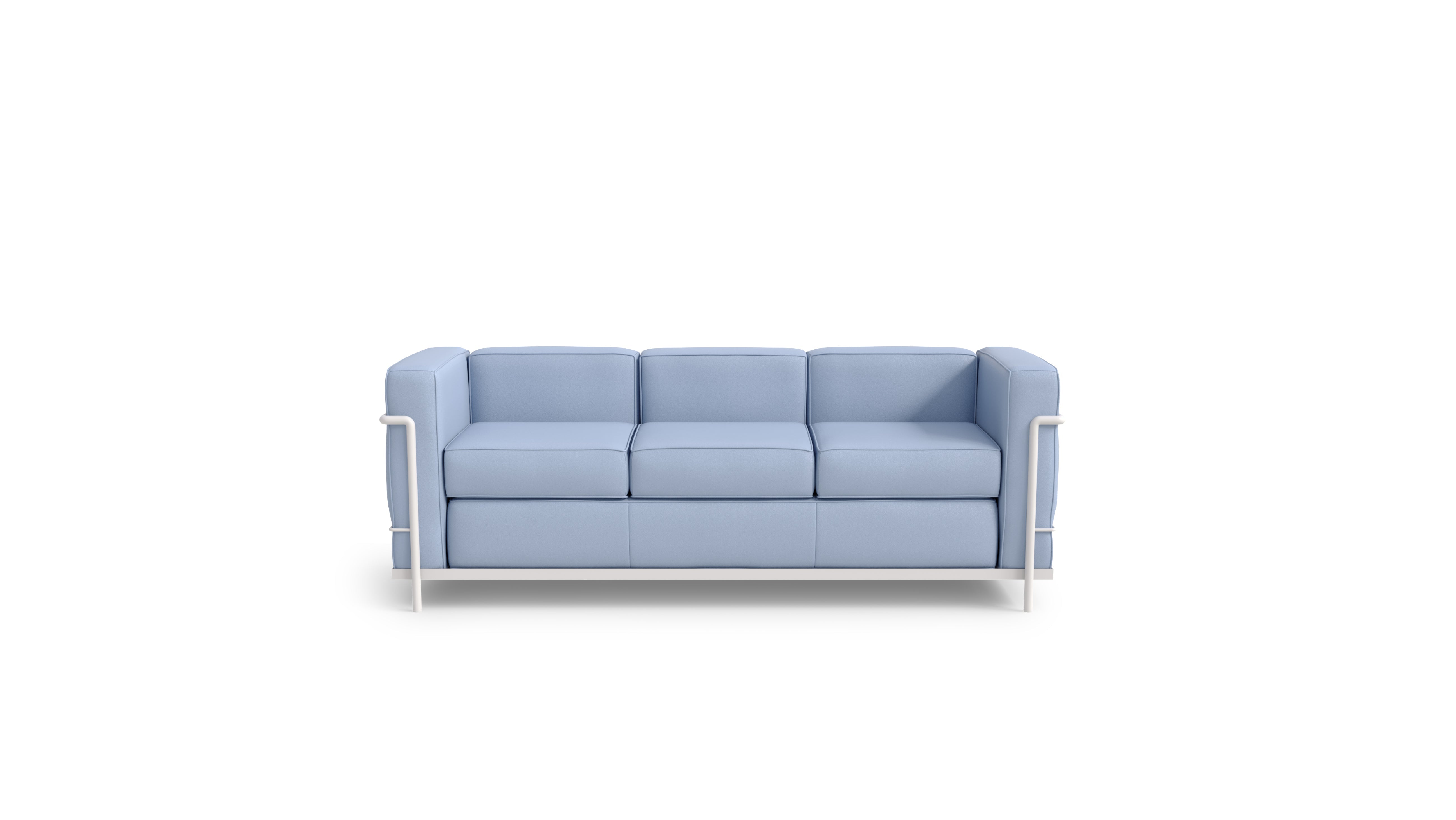 Le Corbusier LC2 Sofa Three-Seater in The USA and Canada - Front