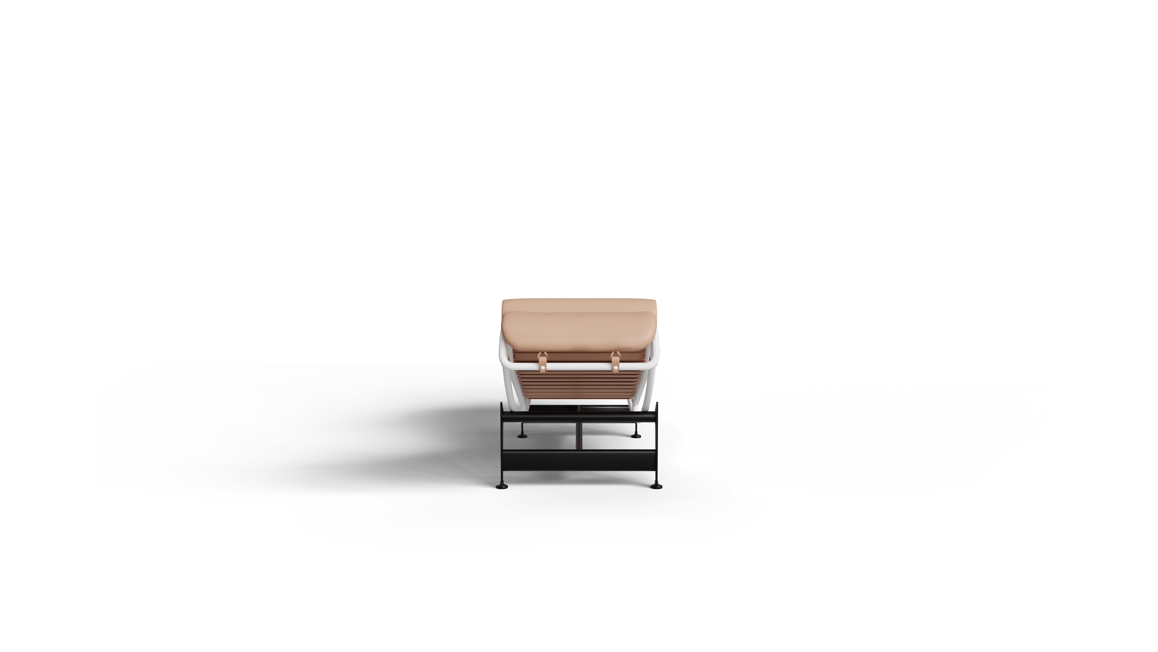LC4 Chaise Lounge: Leather