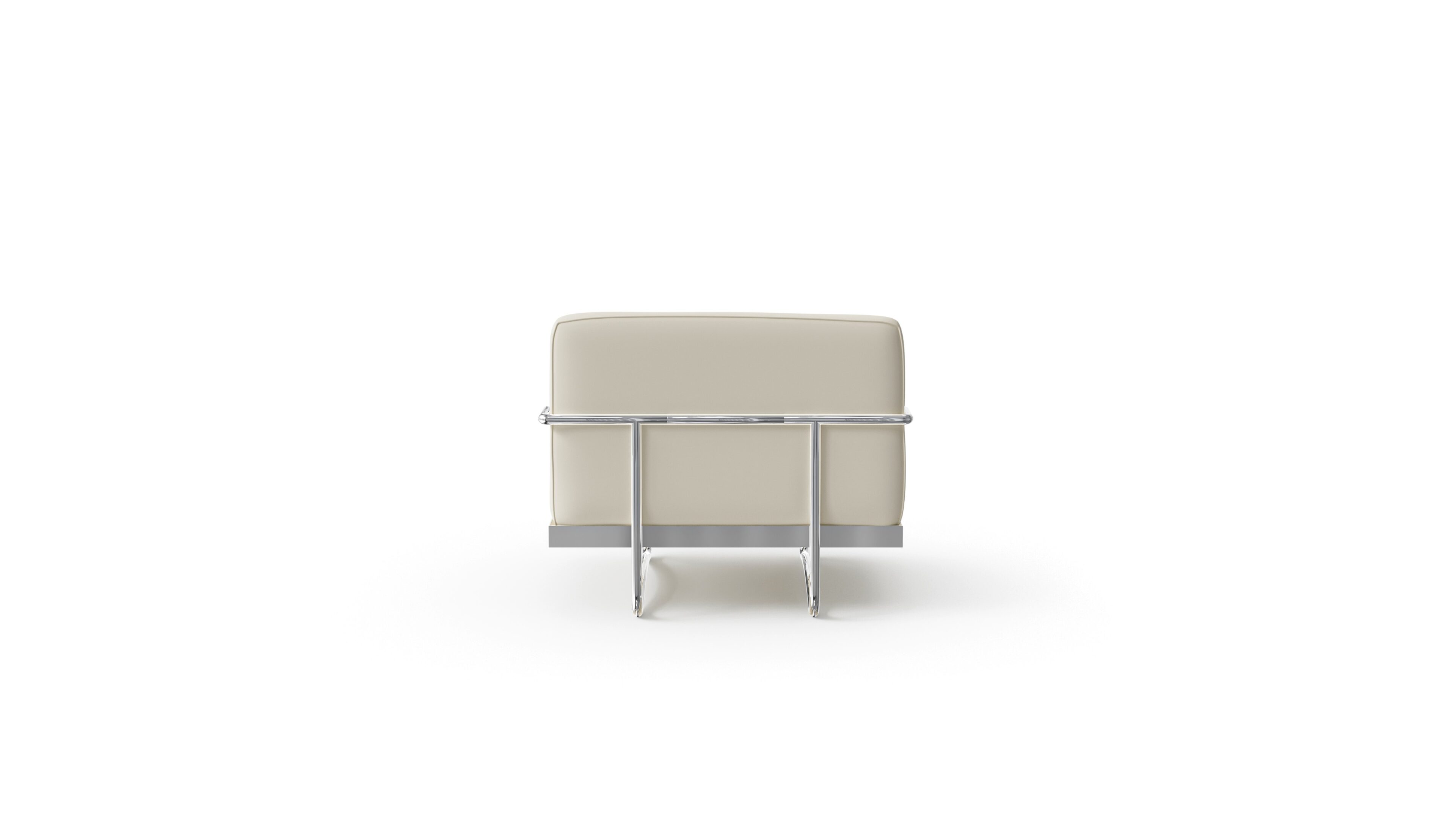 Le Corbusier LC5 Armchair in Canada and the USA 5 Canapé, Appartement Le Corbusier - Back