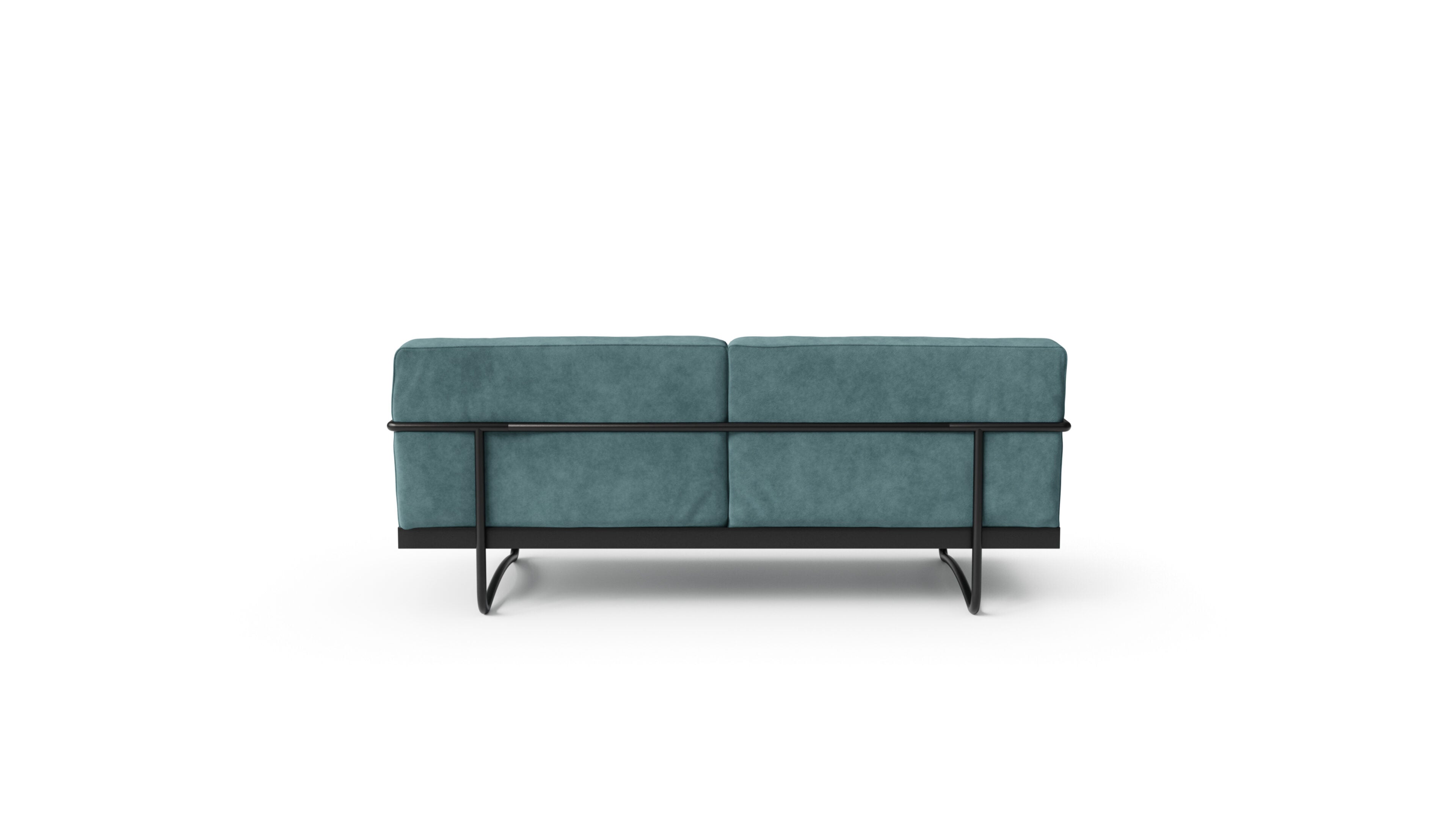 Le Corbusier LC5 Sofa Two-Seater Loveseat in Canada and the USA 5 Canapé, Appartement Le Corbusier - Back