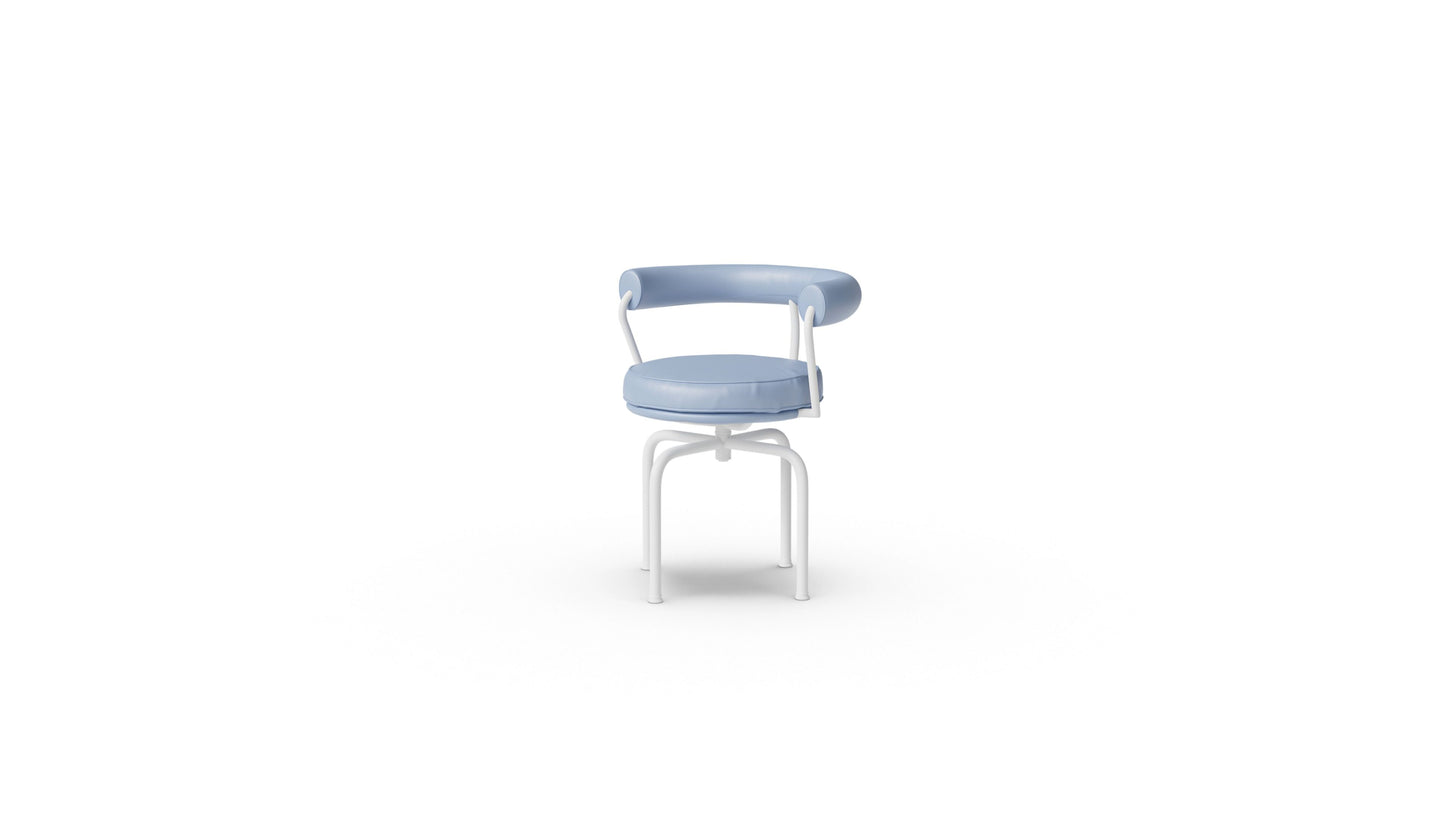 Le Corbusier LC7 Swivel Chair in Canada and the USA - Front Angle 2