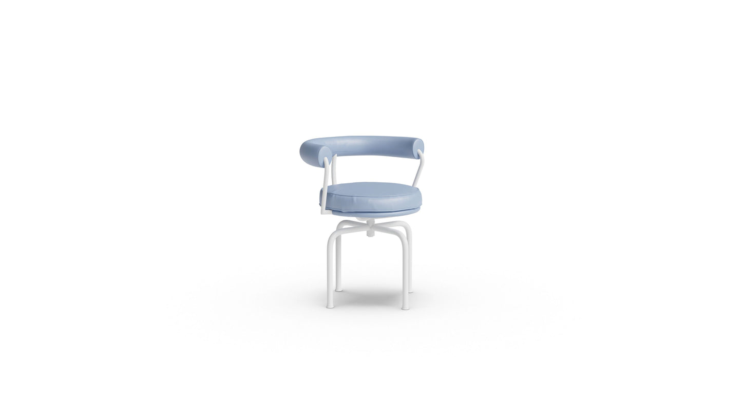 Le Corbusier LC7 Swivel Chair in Canada and the USA - Front Angle