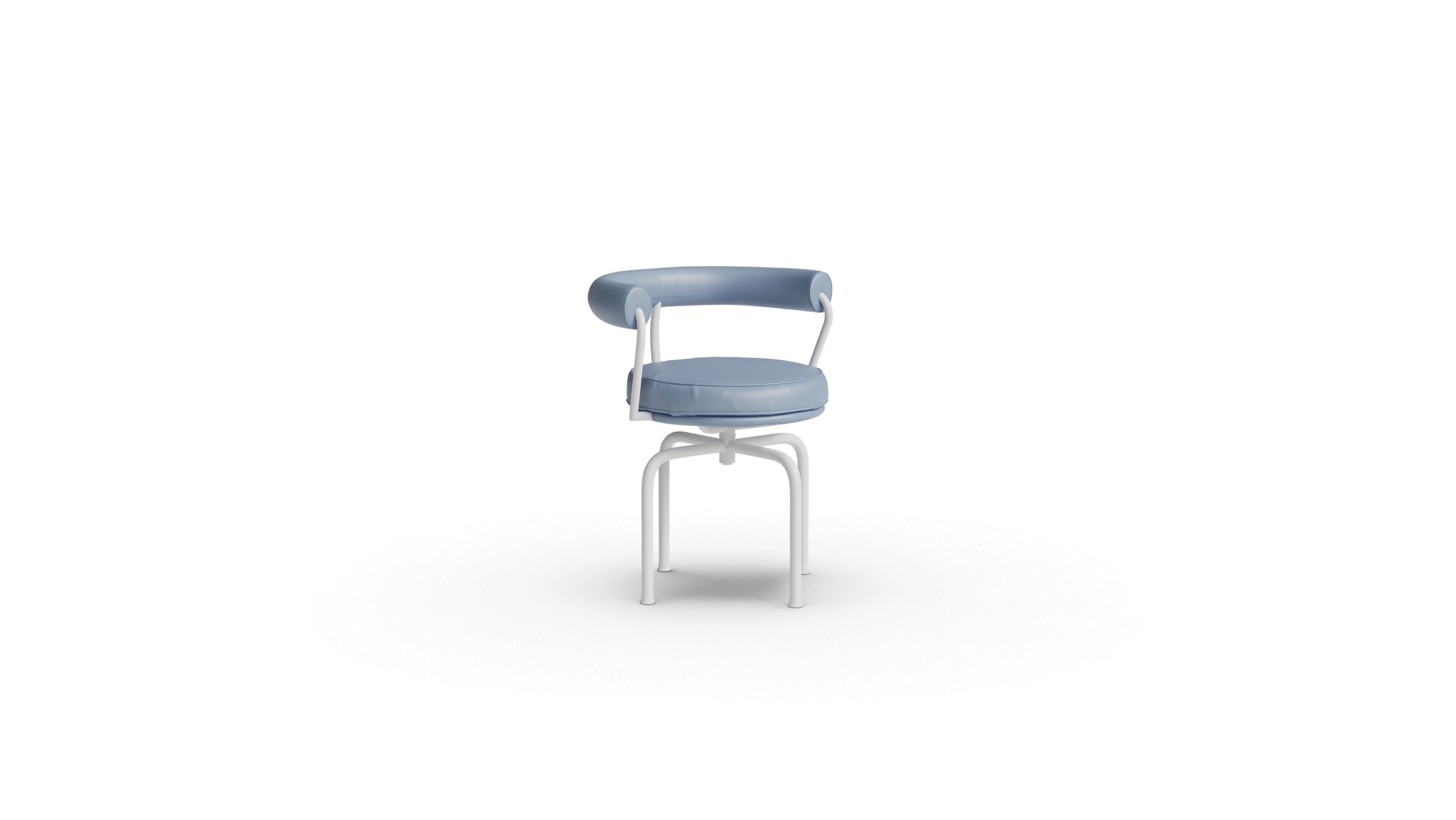 Le Corbusier LC7 Swivel Chair in Canada and the USA - Front Angle