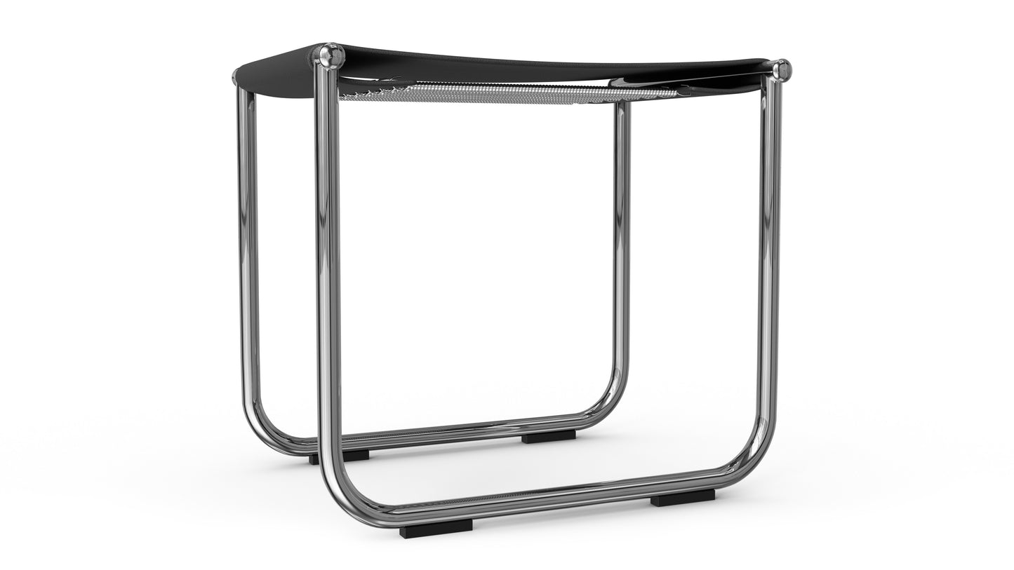 Le Corbusier LC9 Sling Stool in Canada and the USA LC9 Tabouret Stool - Closeup