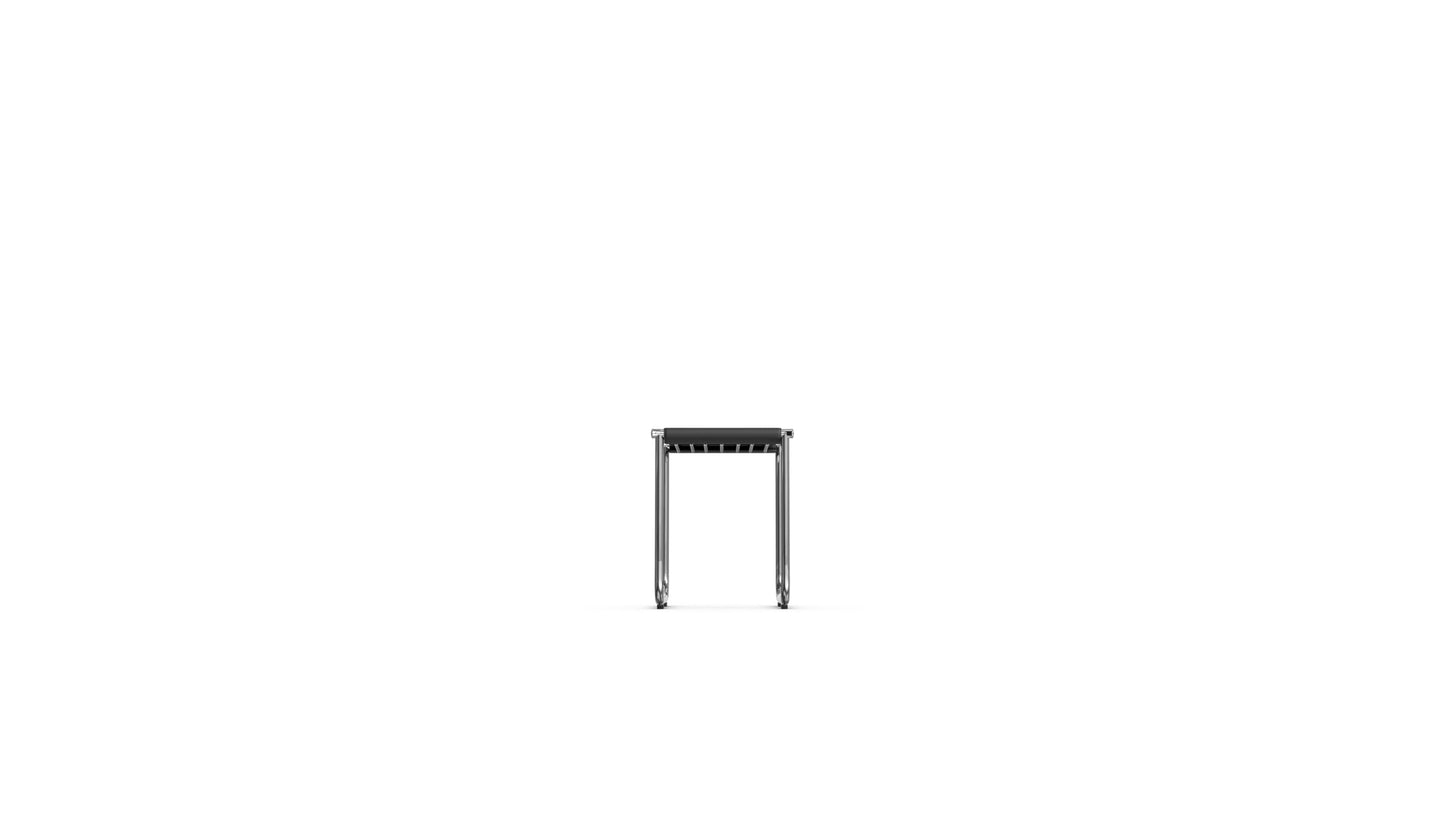 Le Corbusier LC9 Sling Stool in Canada and the USA LC9 Tabouret Stool - Side 2