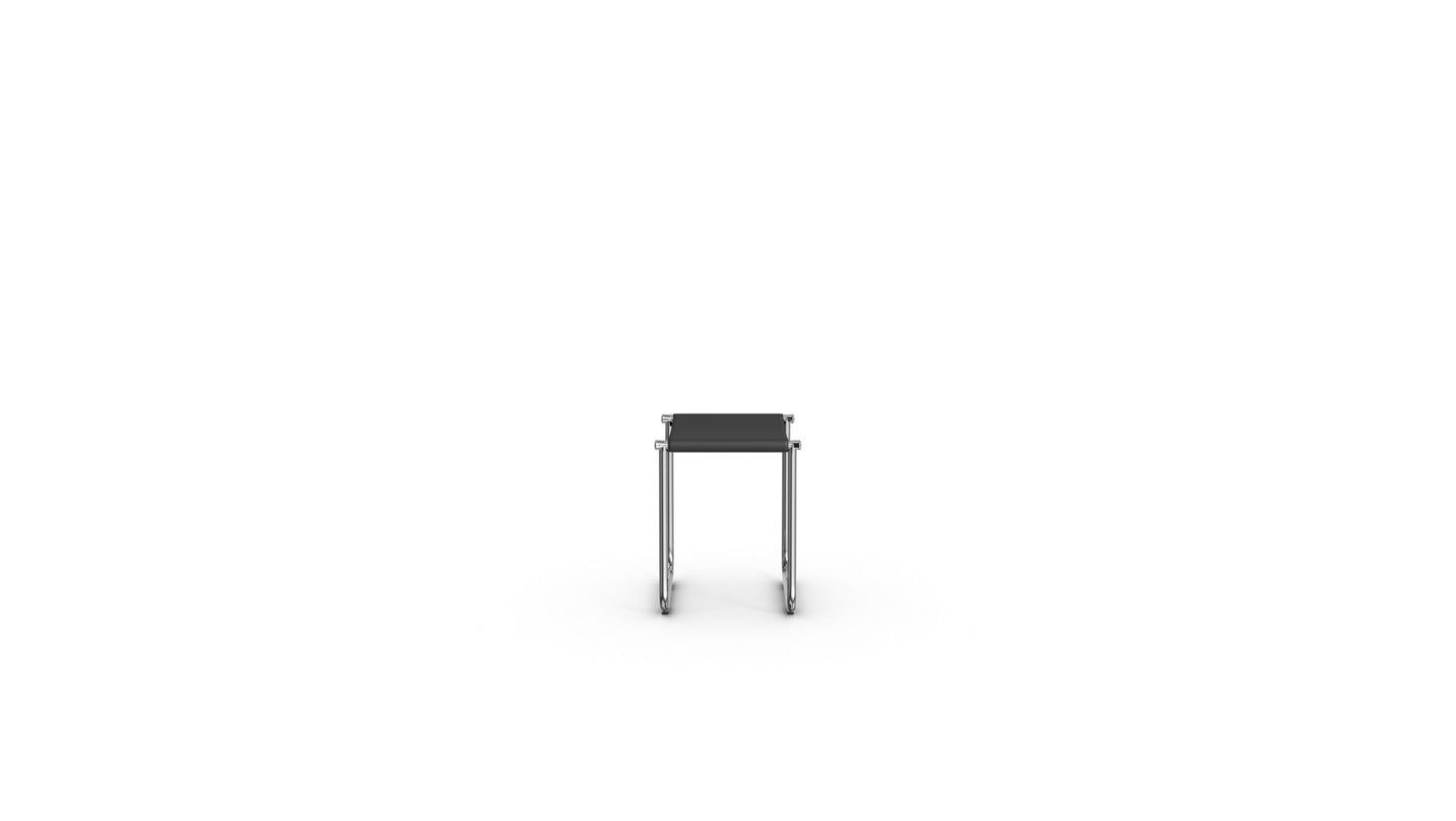 Le Corbusier LC9 Sling Stool in Canada and the USA LC9 Tabouret Stool - Side