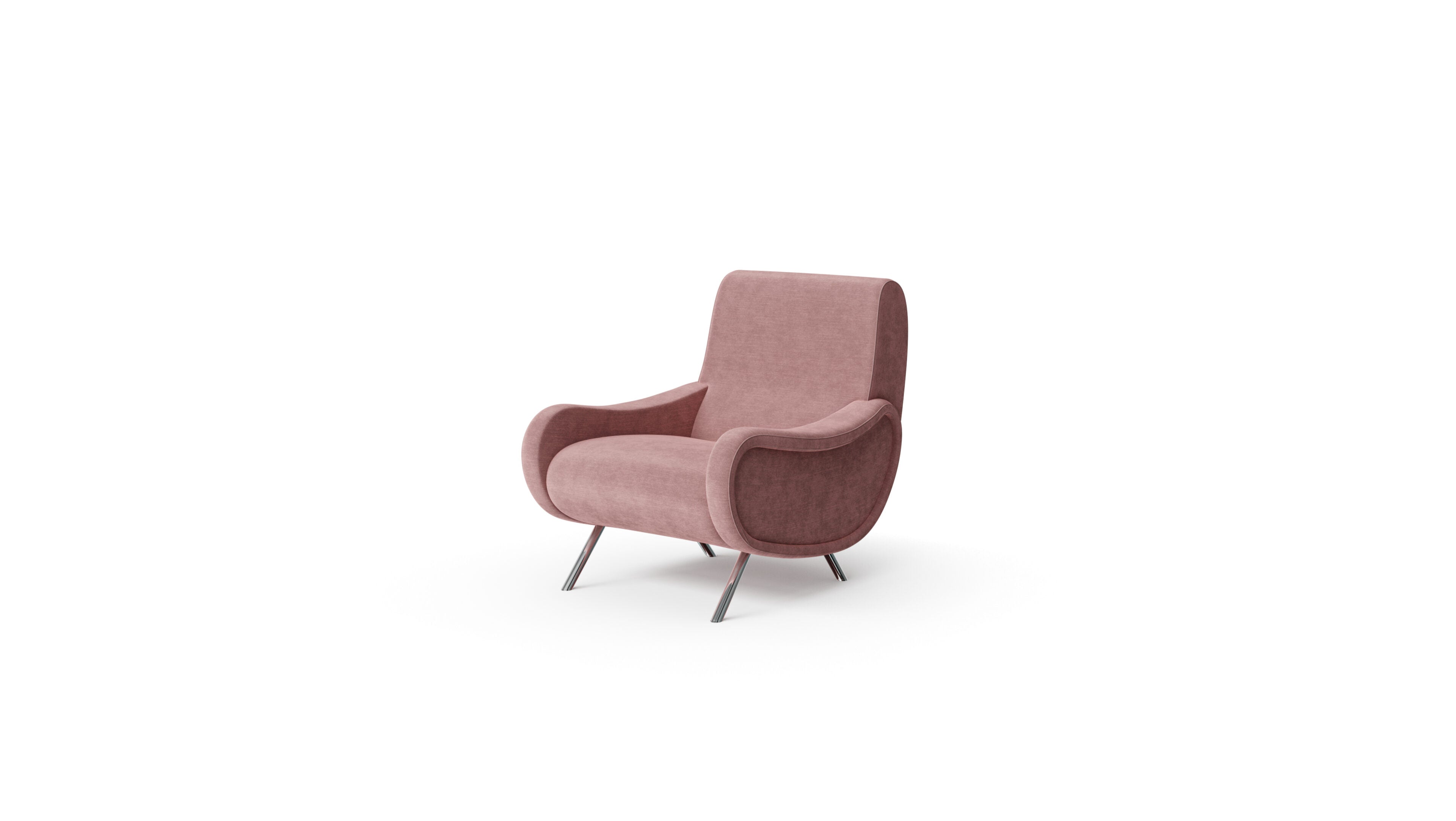 Marco Zanuso Lady Chair Armchair in Canada and the USA - Front Angle 2