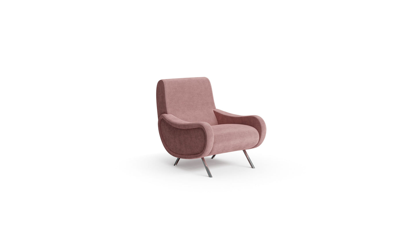 Marco Zanuso Lady Chair Armchair in Canada and the USA - Front Angle