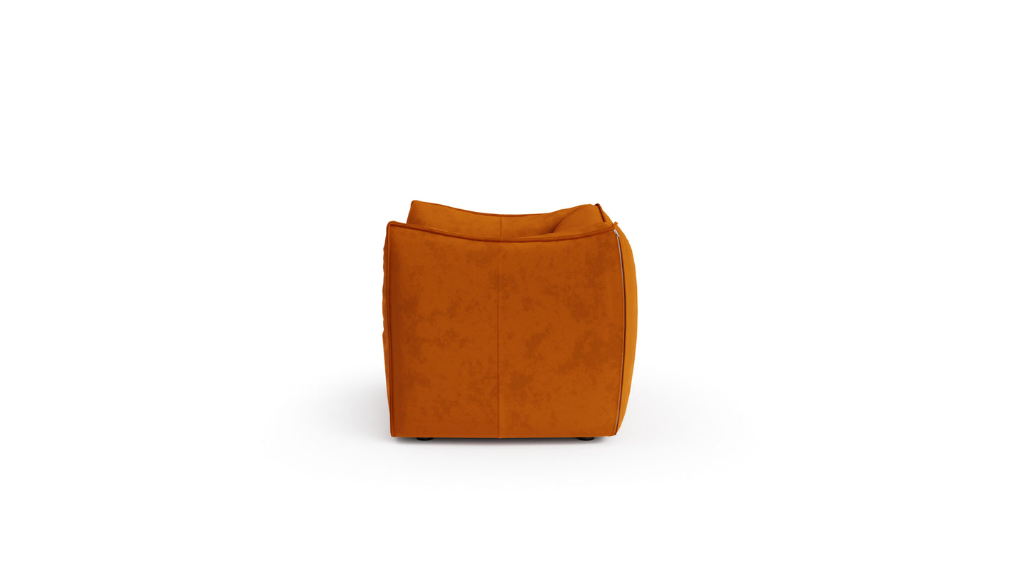 Mario Bellini Le Bambole Armchair & Pouf Ottoman in Canada and the USA - Side 1