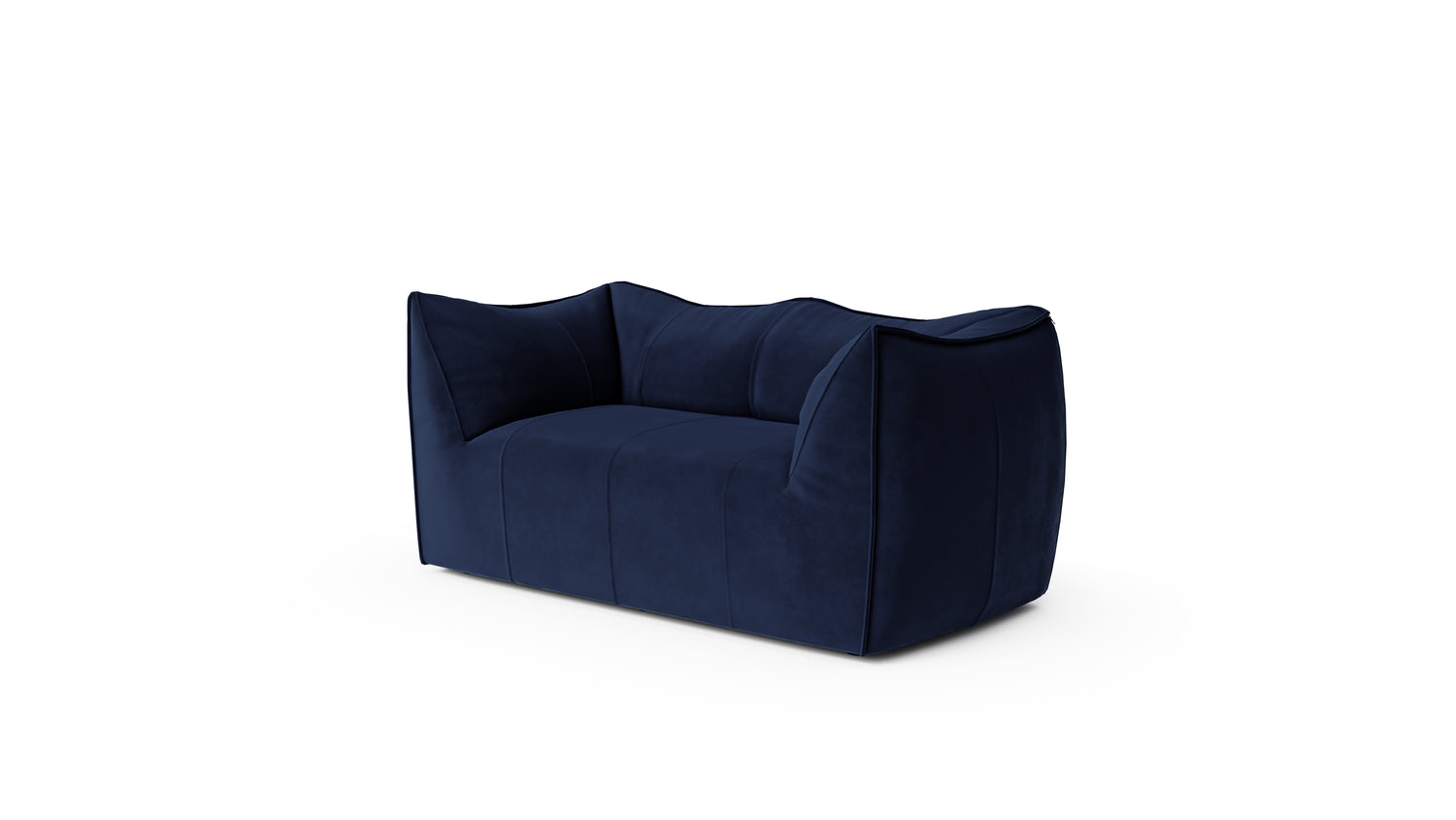 Mario Bellini Le Bambole Loveseat Sofa in Canada and the USA 2-Seater - Front Angle
