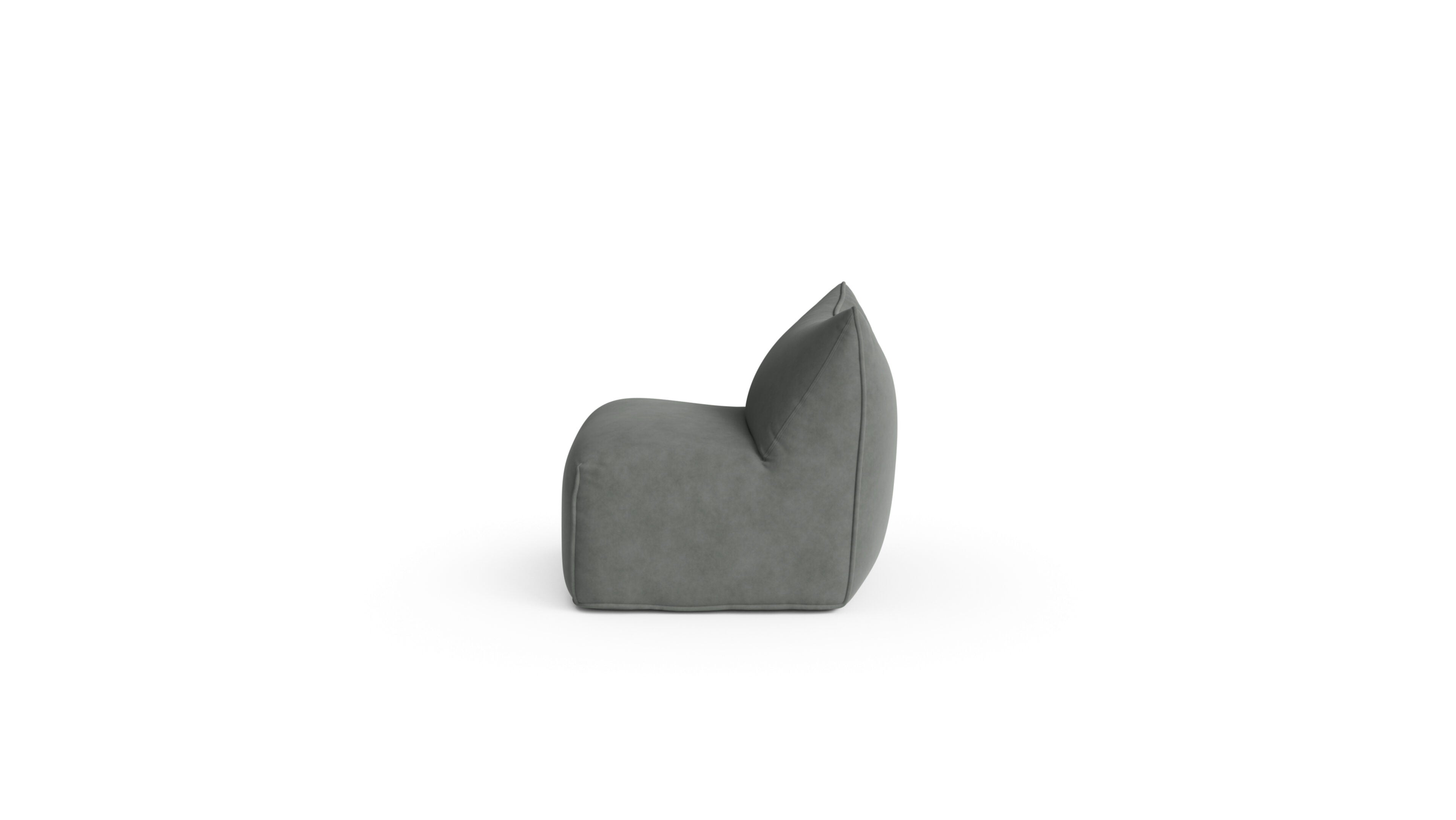 Mario Bellini Le Bambole Modular Sofa in Canada and the USA Bambolina Inner Piece Chair - Side