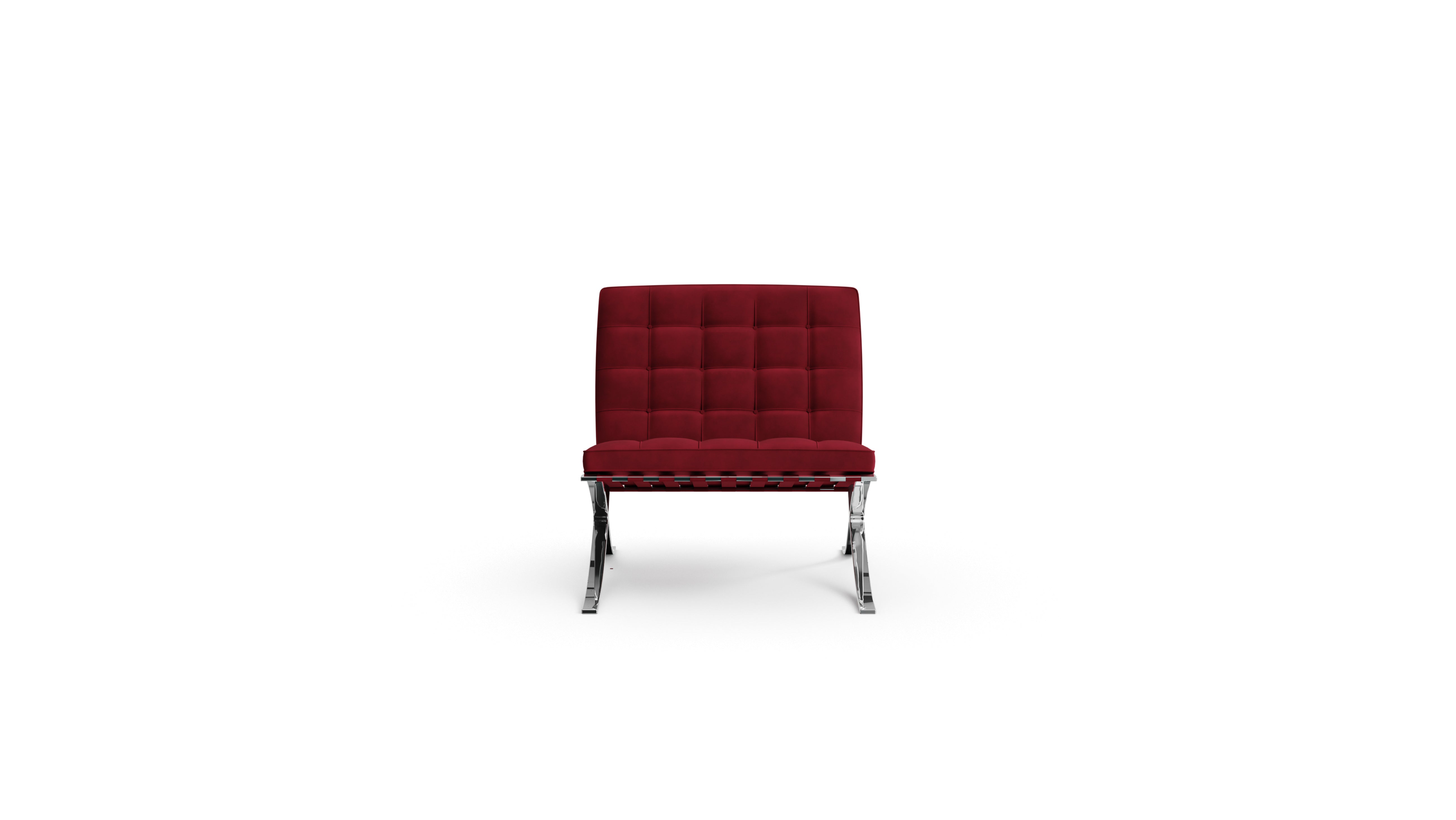 Mies van der Rohe Barcelona Style Chair 250L in the USA and Canada - Front