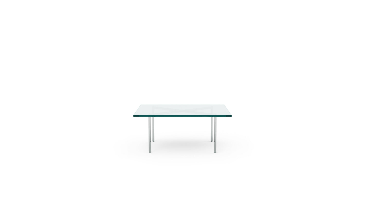 Mies van der Rohe Barcelona Table Knoll Style in the USA and Canada - Front