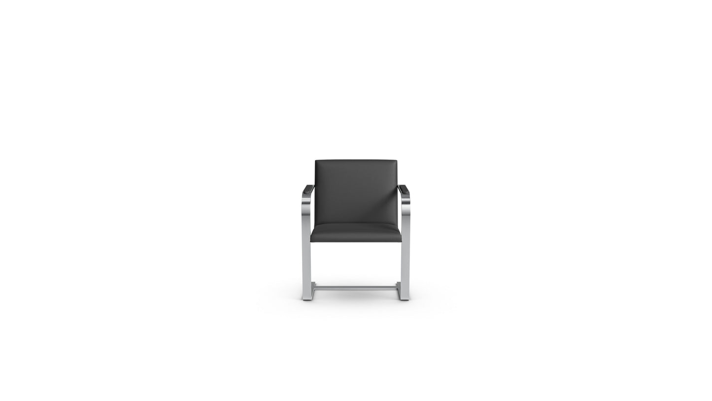 Mies van der Rohe Brno Flat Bar Chair 255 in Canada and the USA - Front