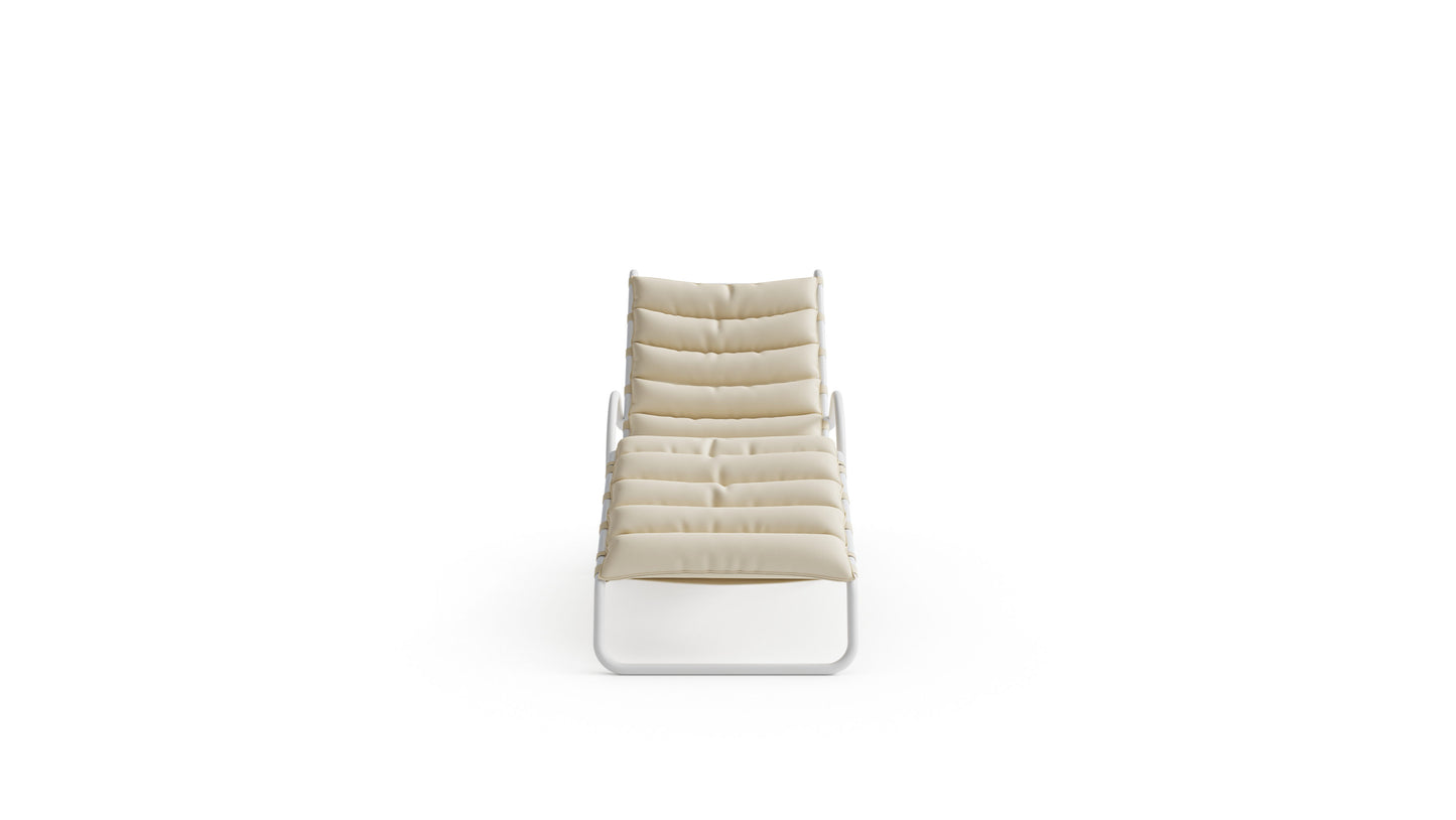 Mies van der Rohe MR Adjustable Chaise Lounge in Canada and the USA 242LC - Front