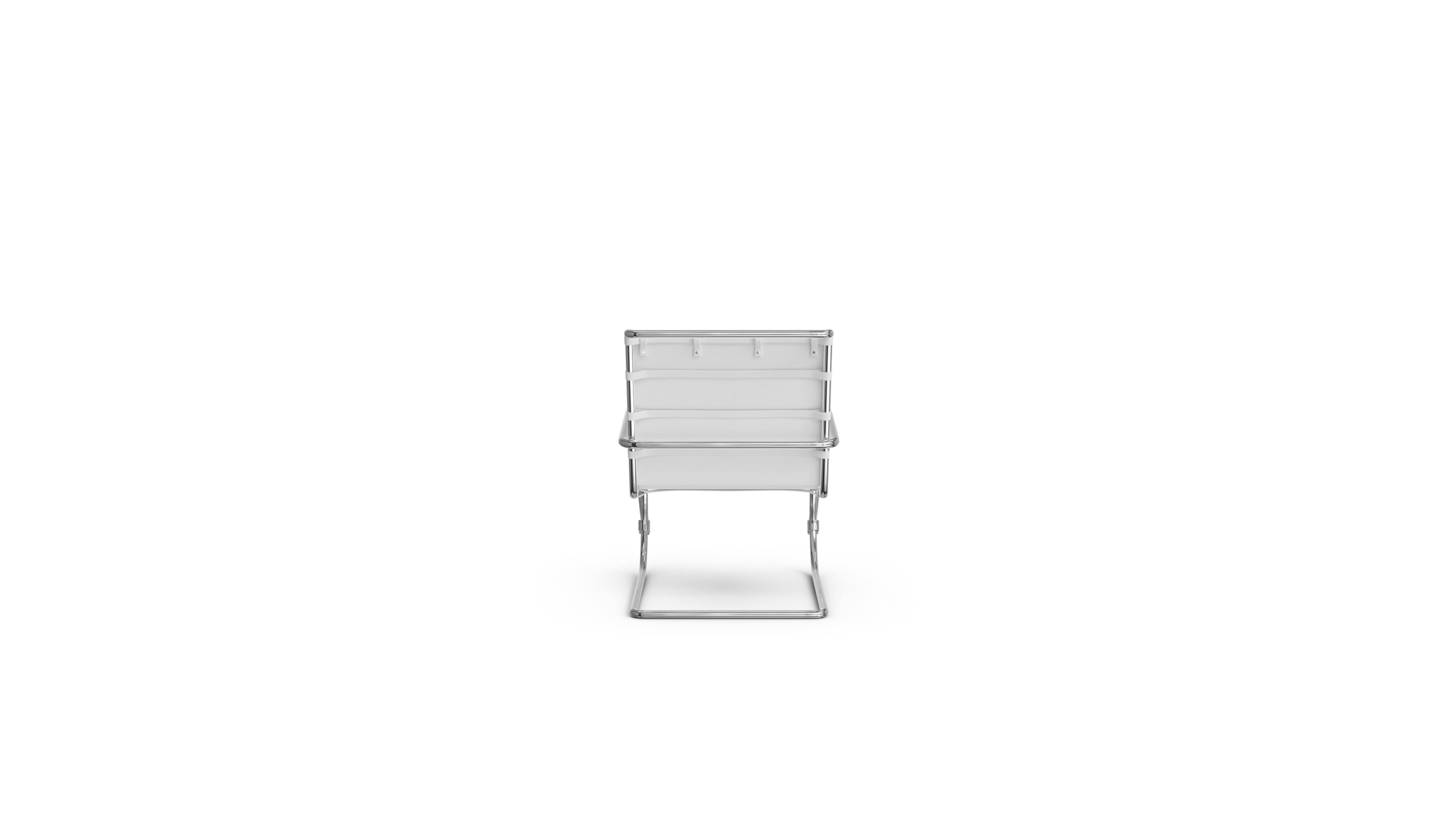 Mies van der Rohe MR Lounge Chair with Arms in Canada and the USA - Back
