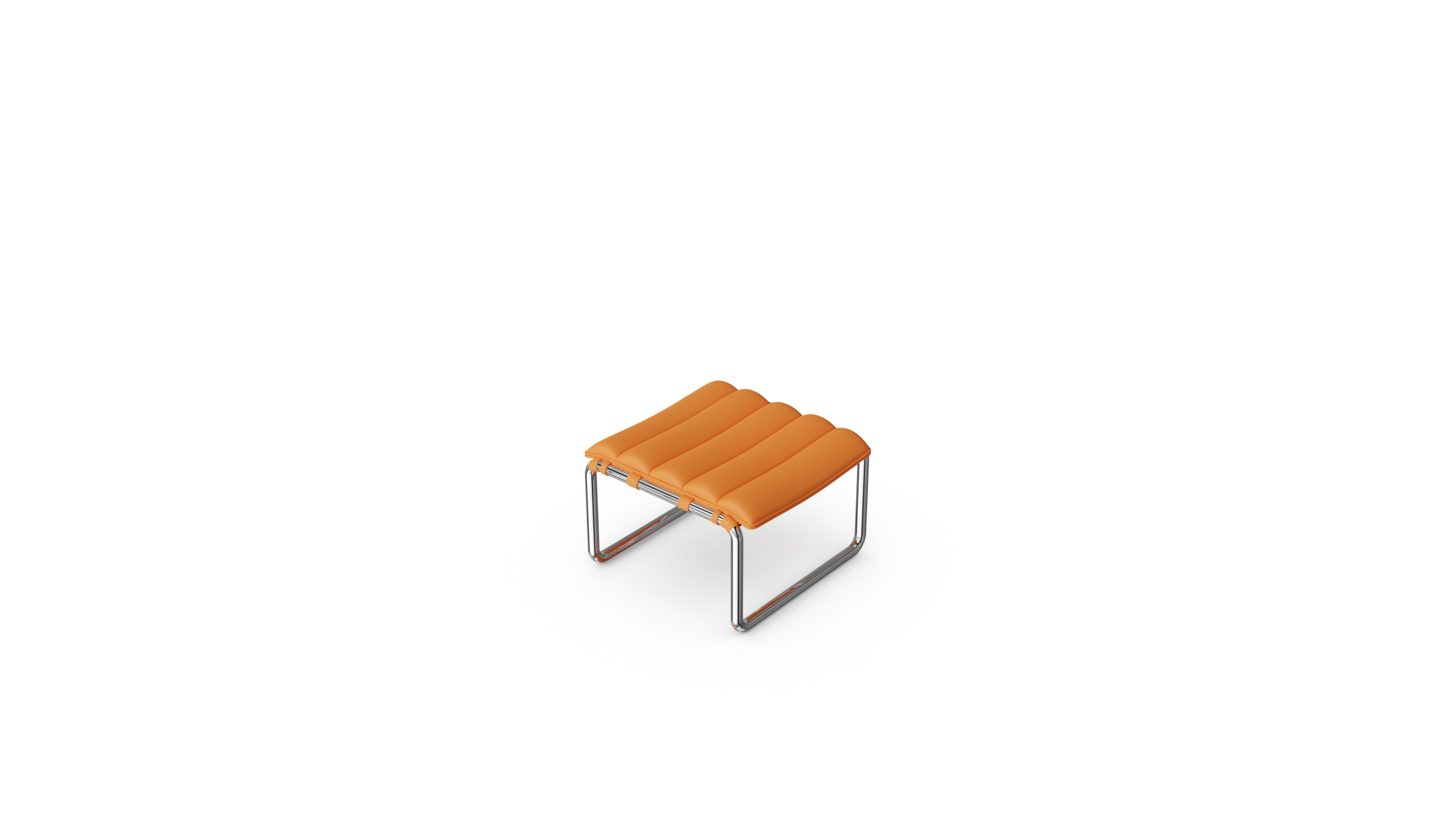 Mies van der Rohe MR Stool in Canada and the USA - Top Angle