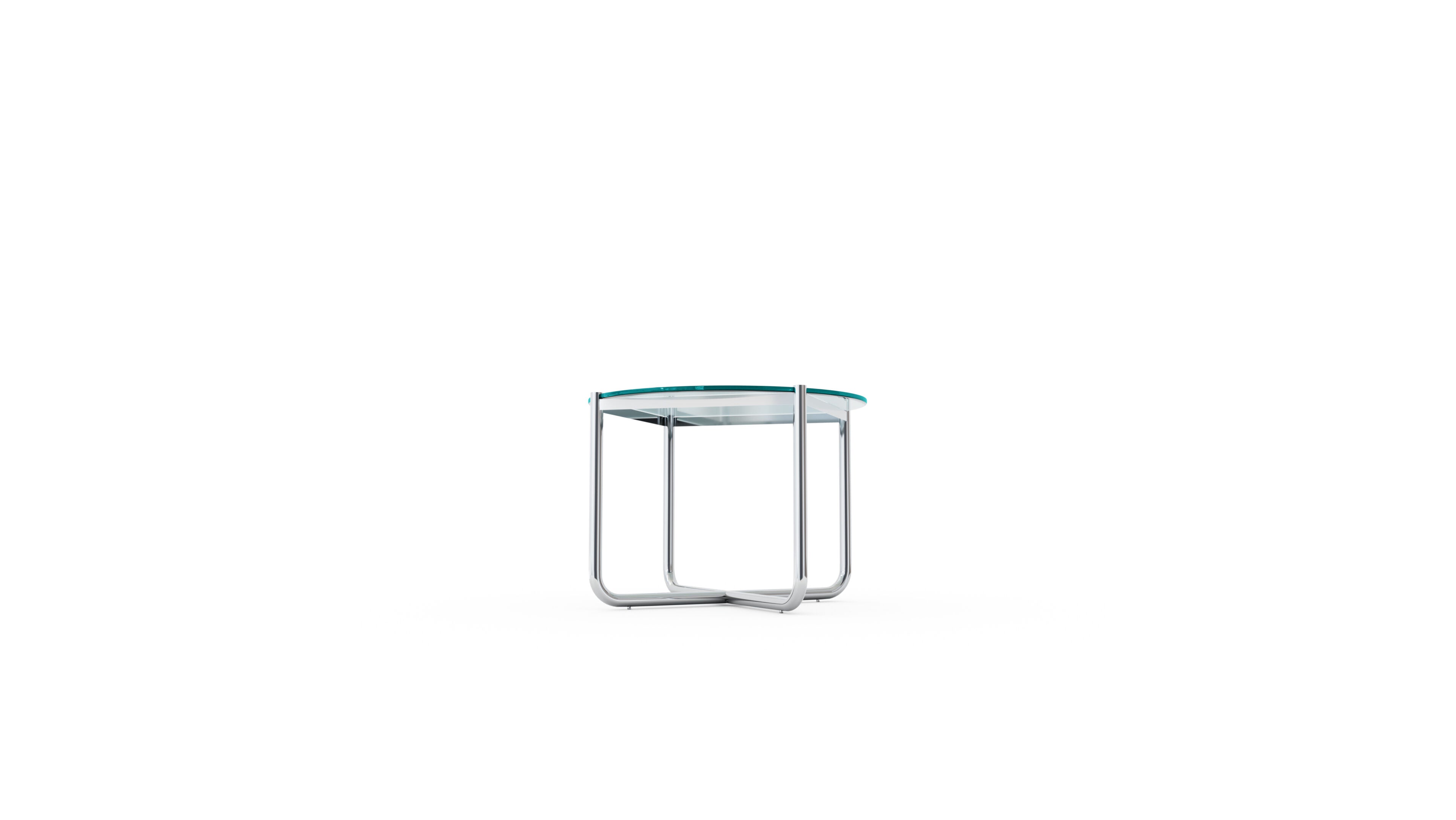 Mies van der Rohe MR Table in Canada and the USA MR90T - Back Angle
