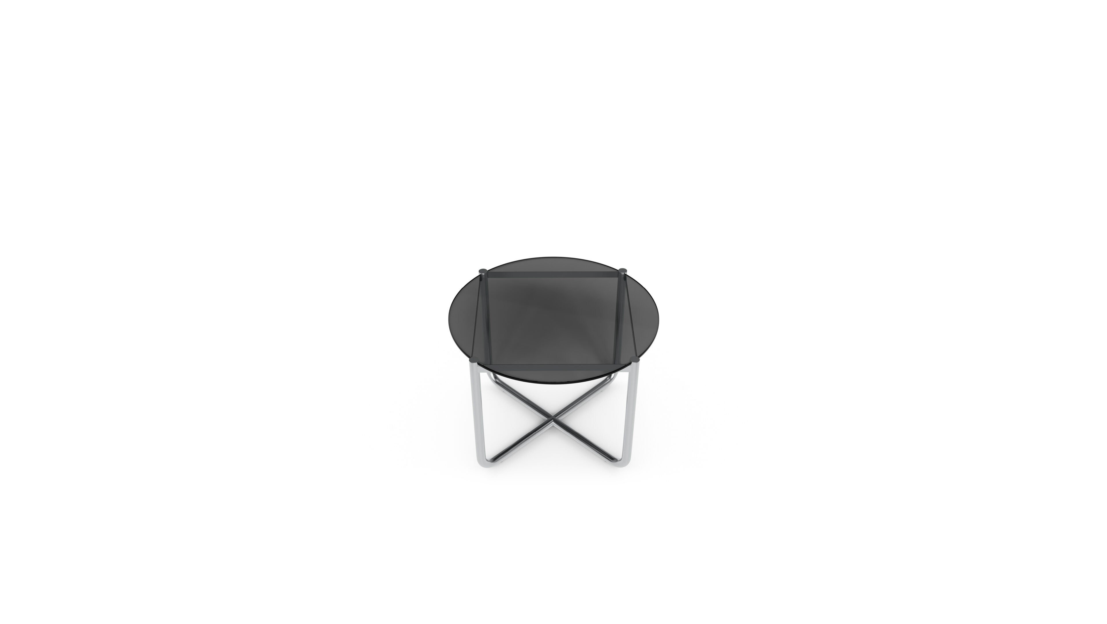 Mies van der Rohe MR Table in Canada and the USA MR90T Tinted Glass - Top