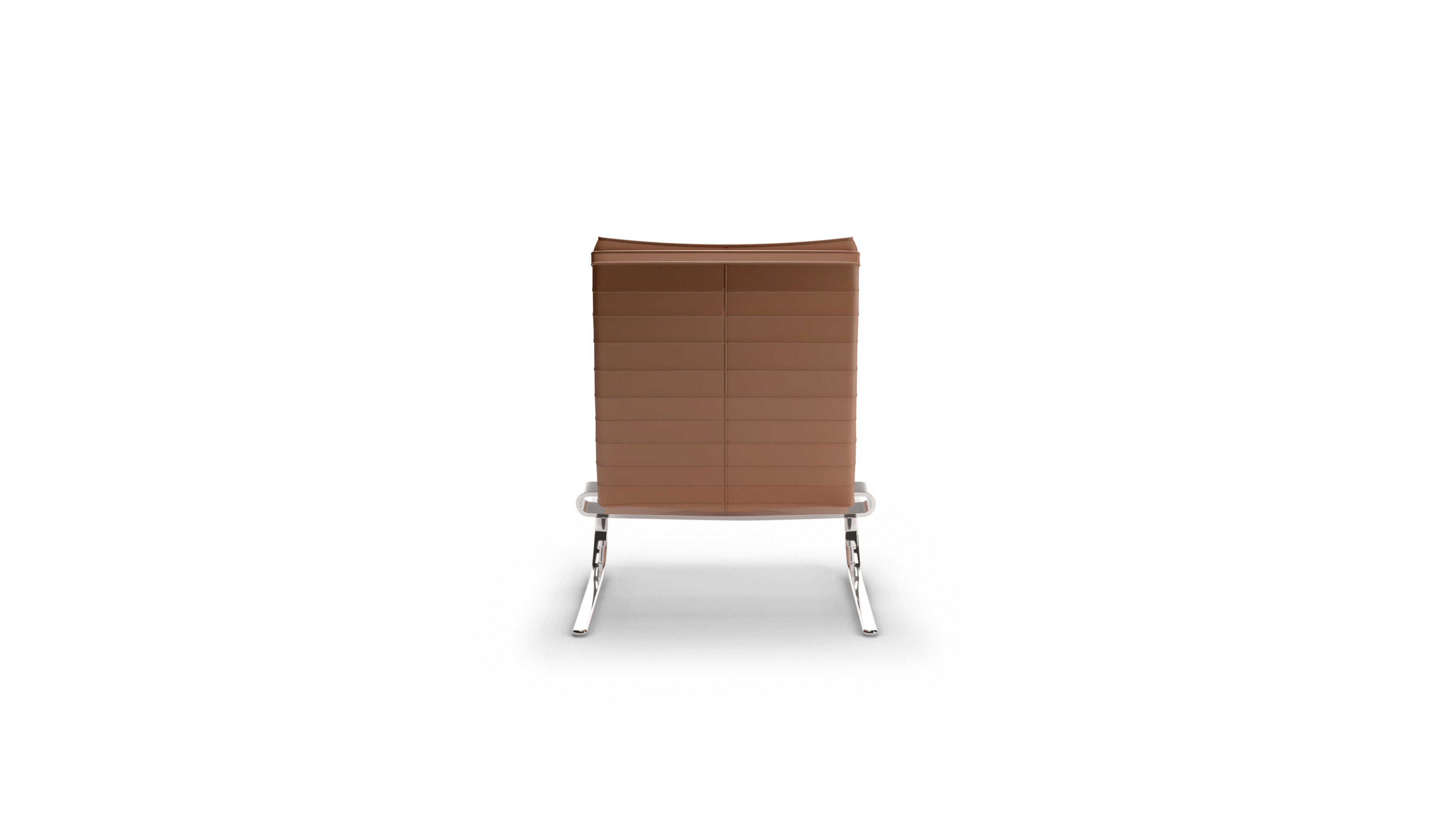 PK20 Lounge Chair Poul Kjærholm in Canada and the USA Hide - Back