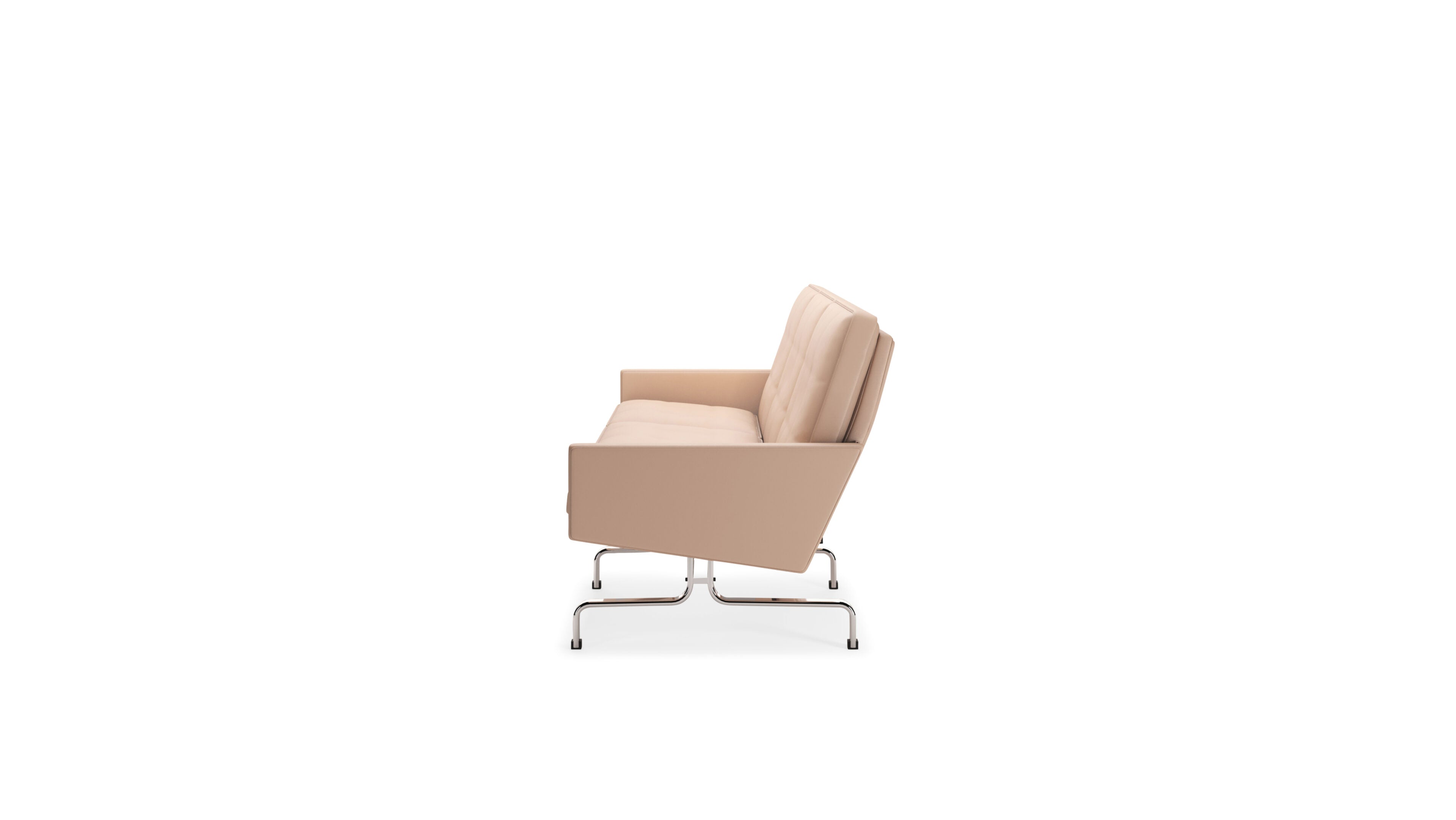 PK31 3-Seat Sofa by Poul Kjærholm in Canada and the USA Model PK31-3 - Side