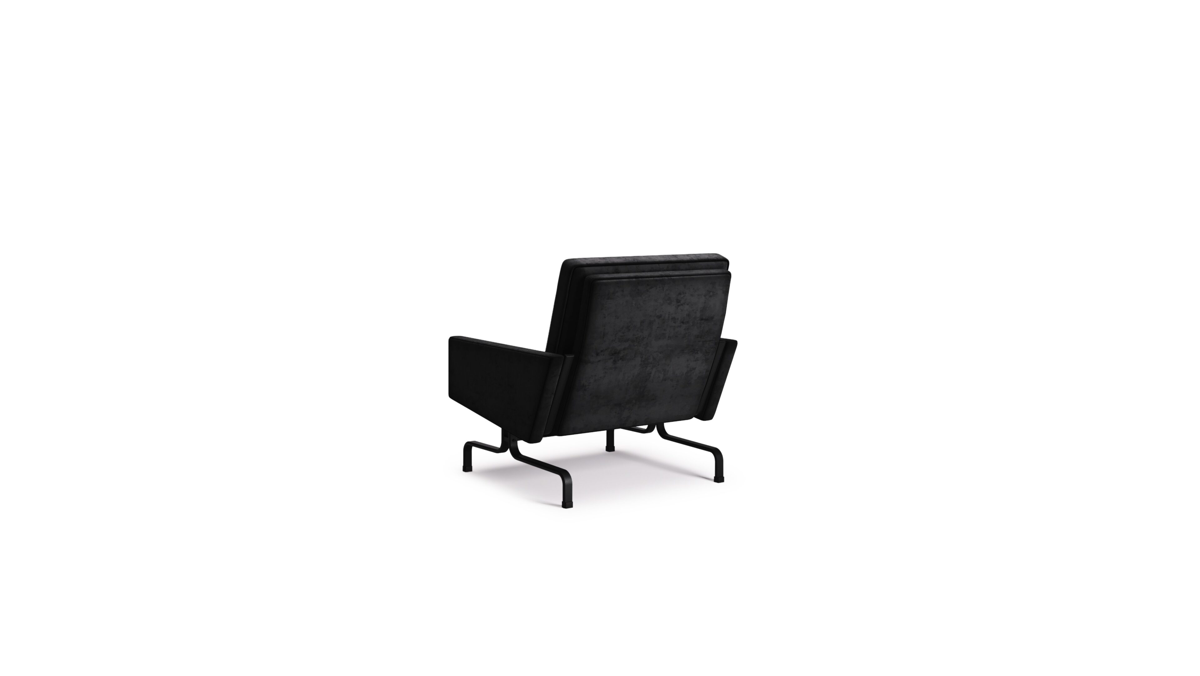 PK31 Lounge Chair by Poul Kjærholm in Canada and the USA Model PK31-1 - Back Angle